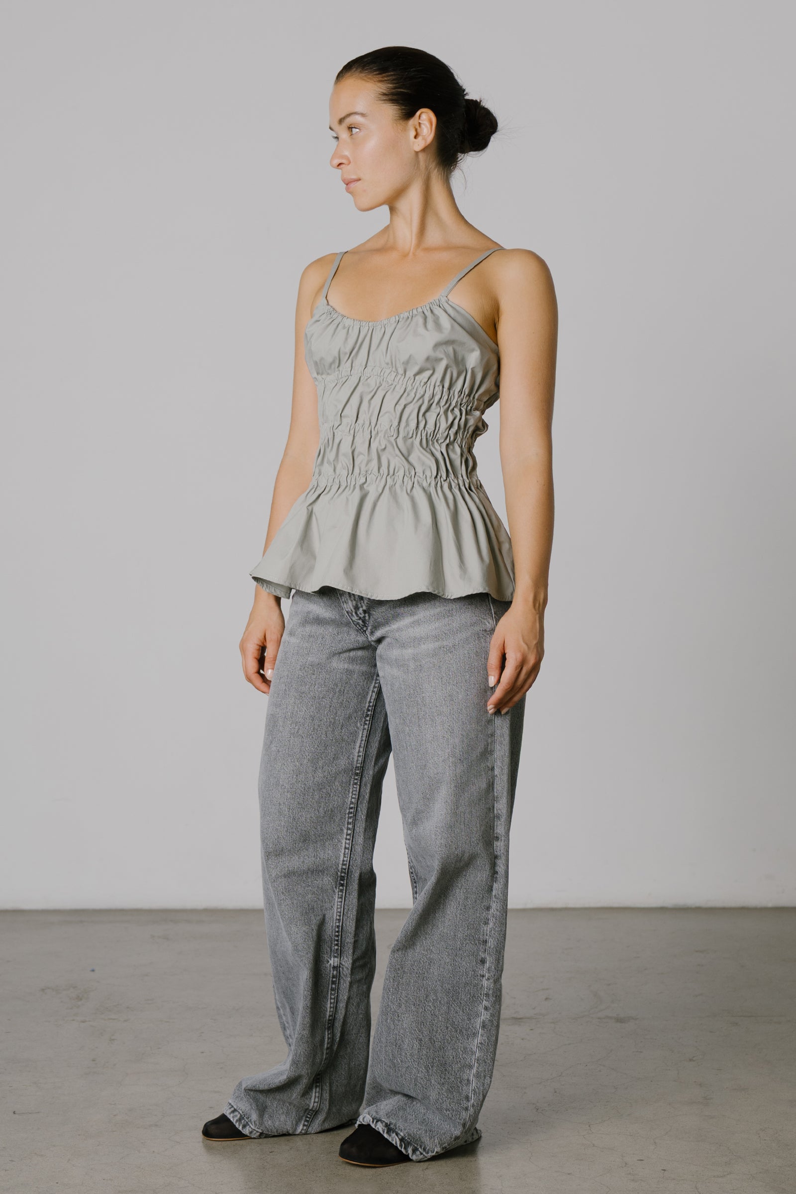 Bamba Top in Sage