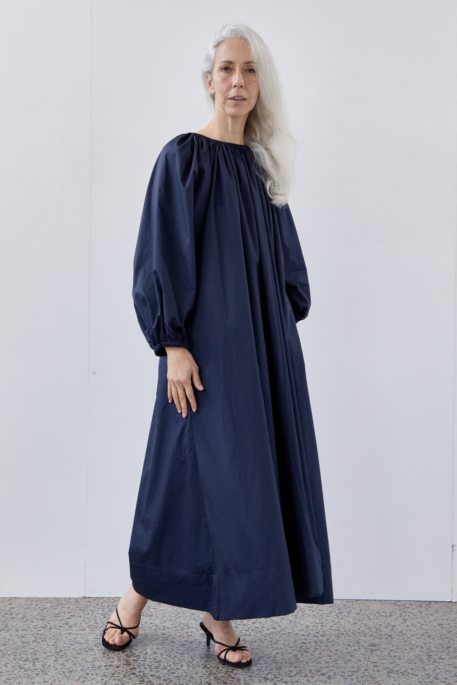 Bloom Maxi Dress in Ink