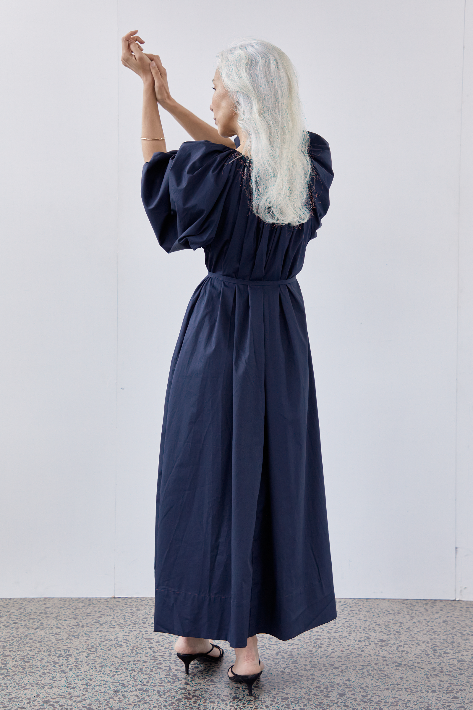 Bloom Maxi Dress in Ink