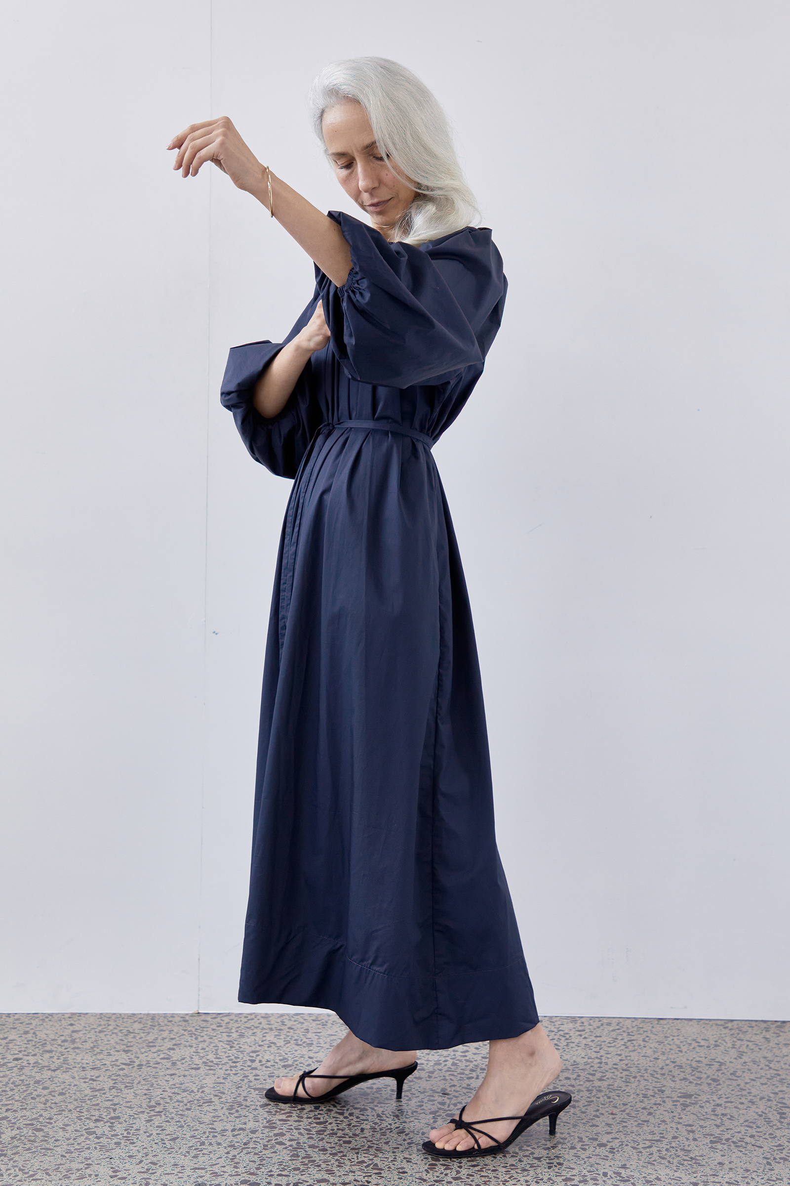 Bloom Maxi Dress in Ink