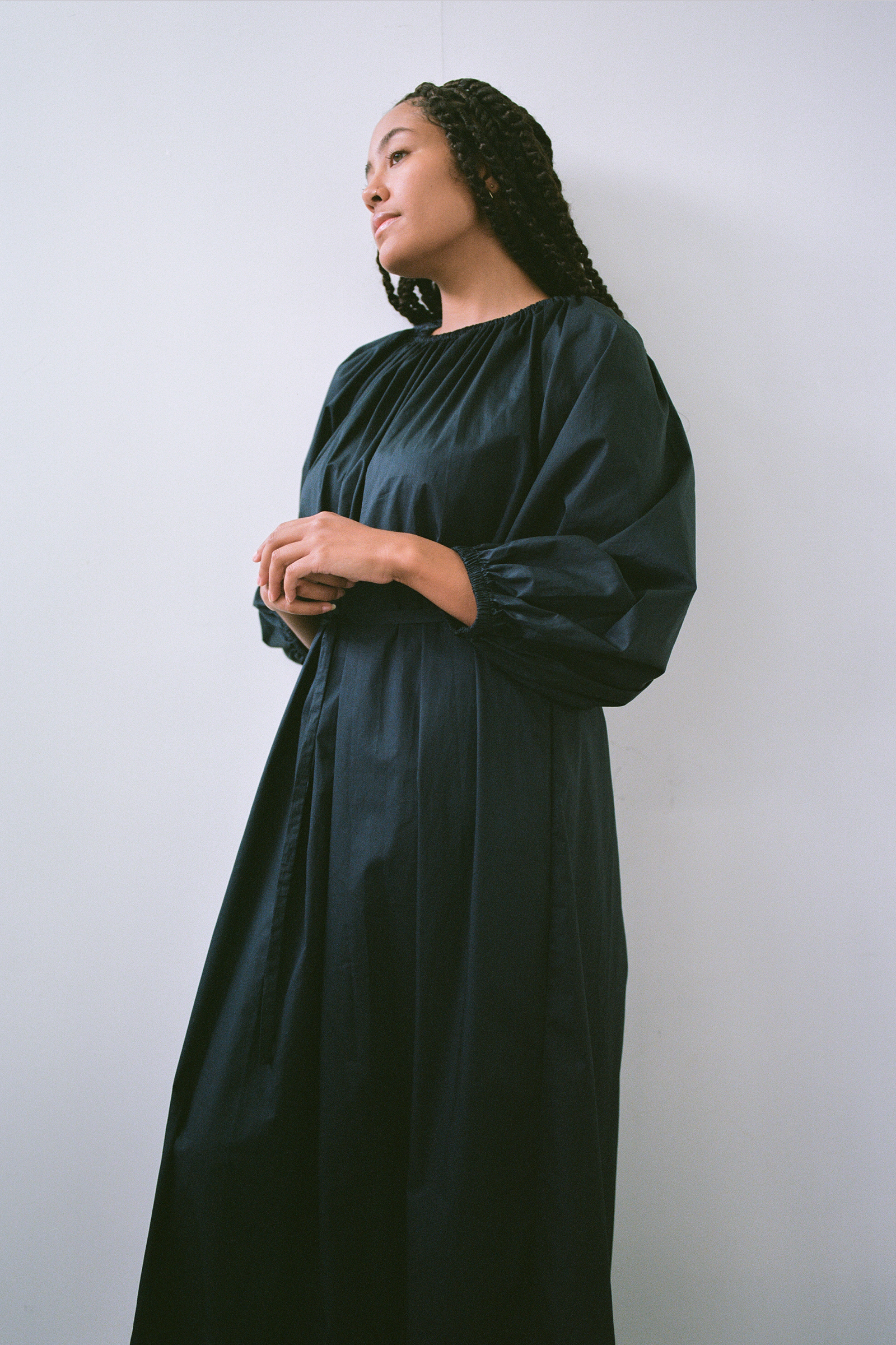 Bloom Maxi Dress in Ink