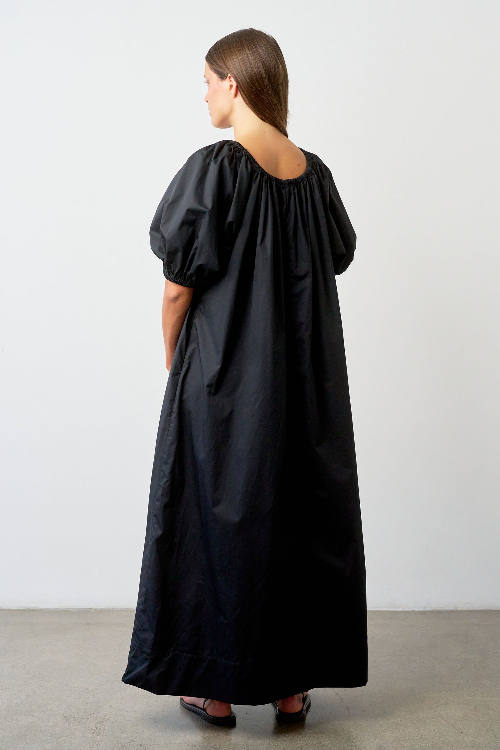 Bloom SS Maxi Dress in Black