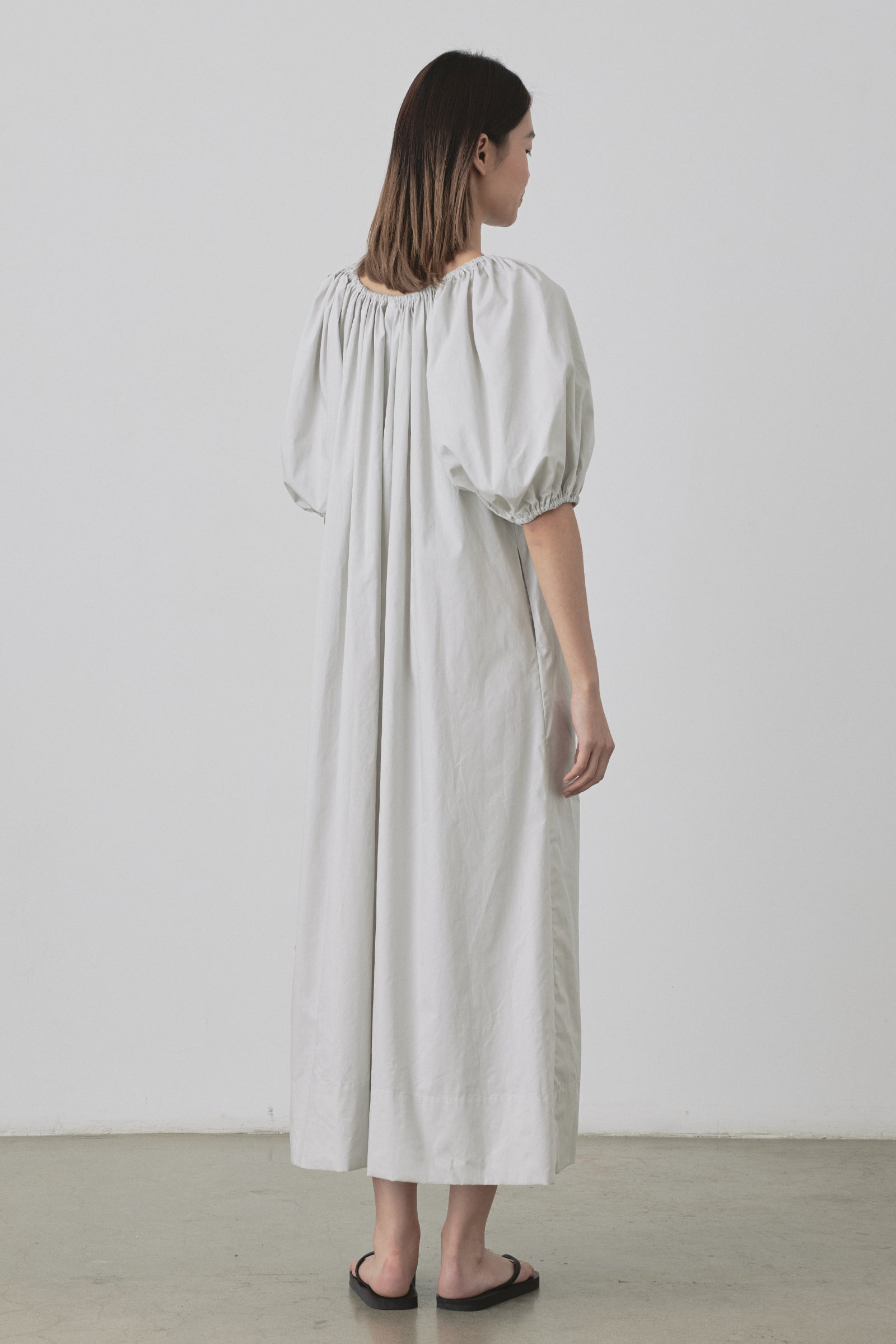 Bloom SS Maxi Dress in Silver