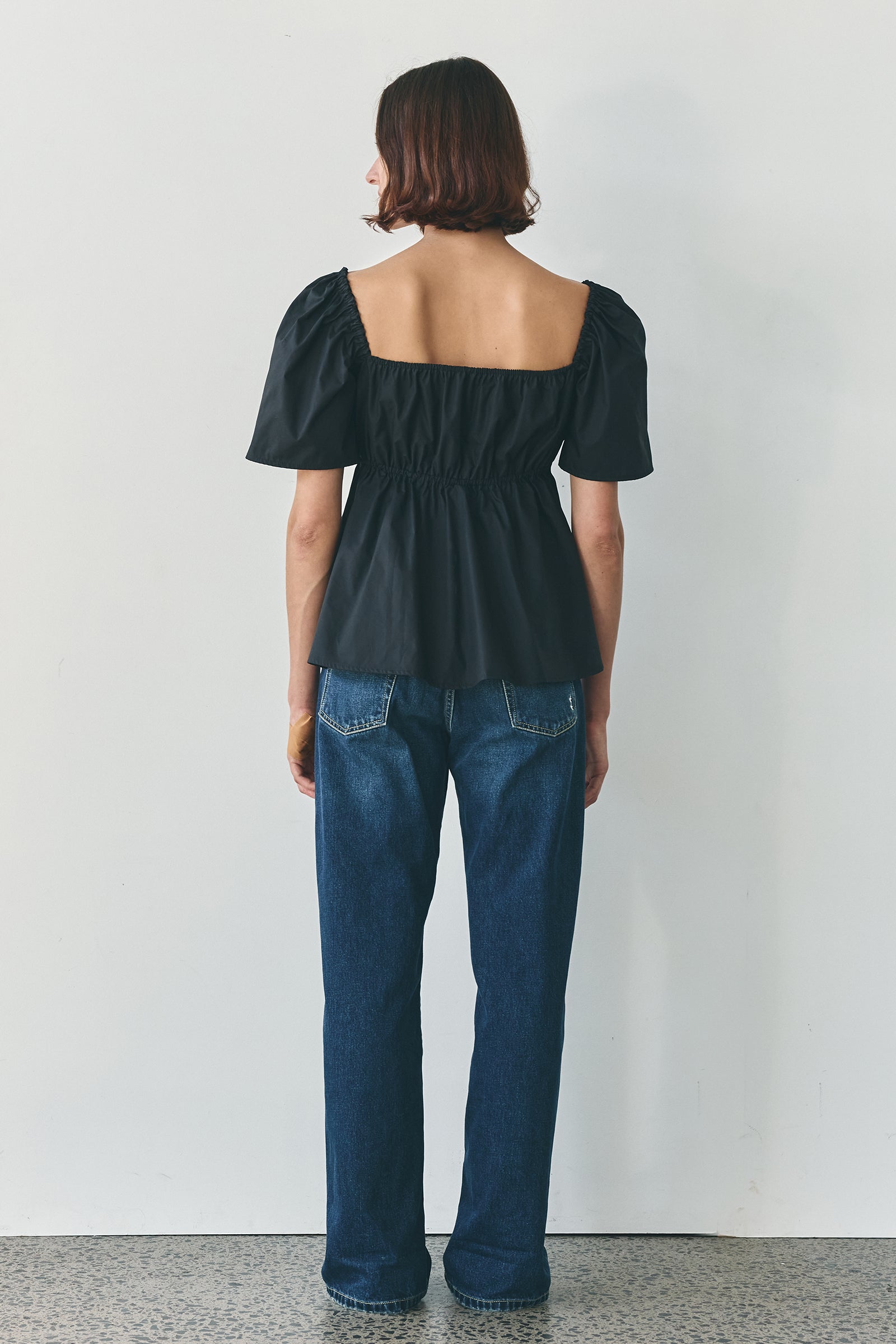 Bodice Deux Top in Black