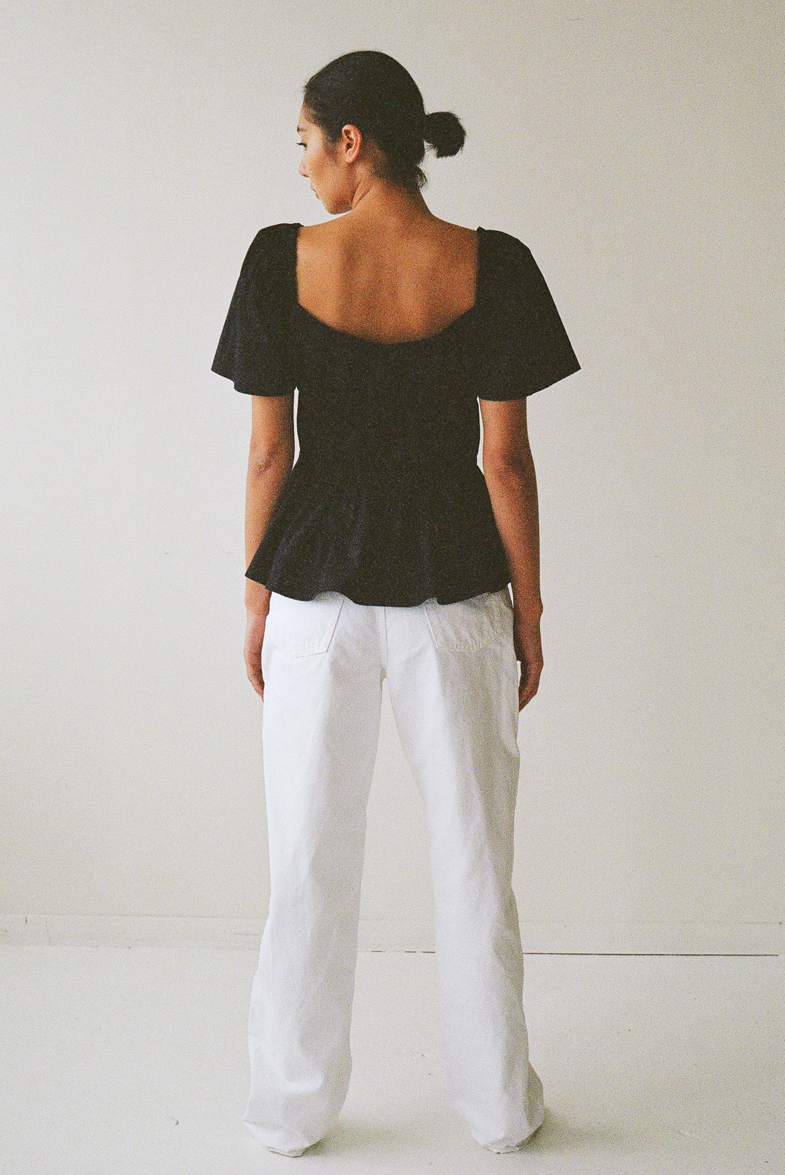 Bodice Top in Rose Gingham (Last one)