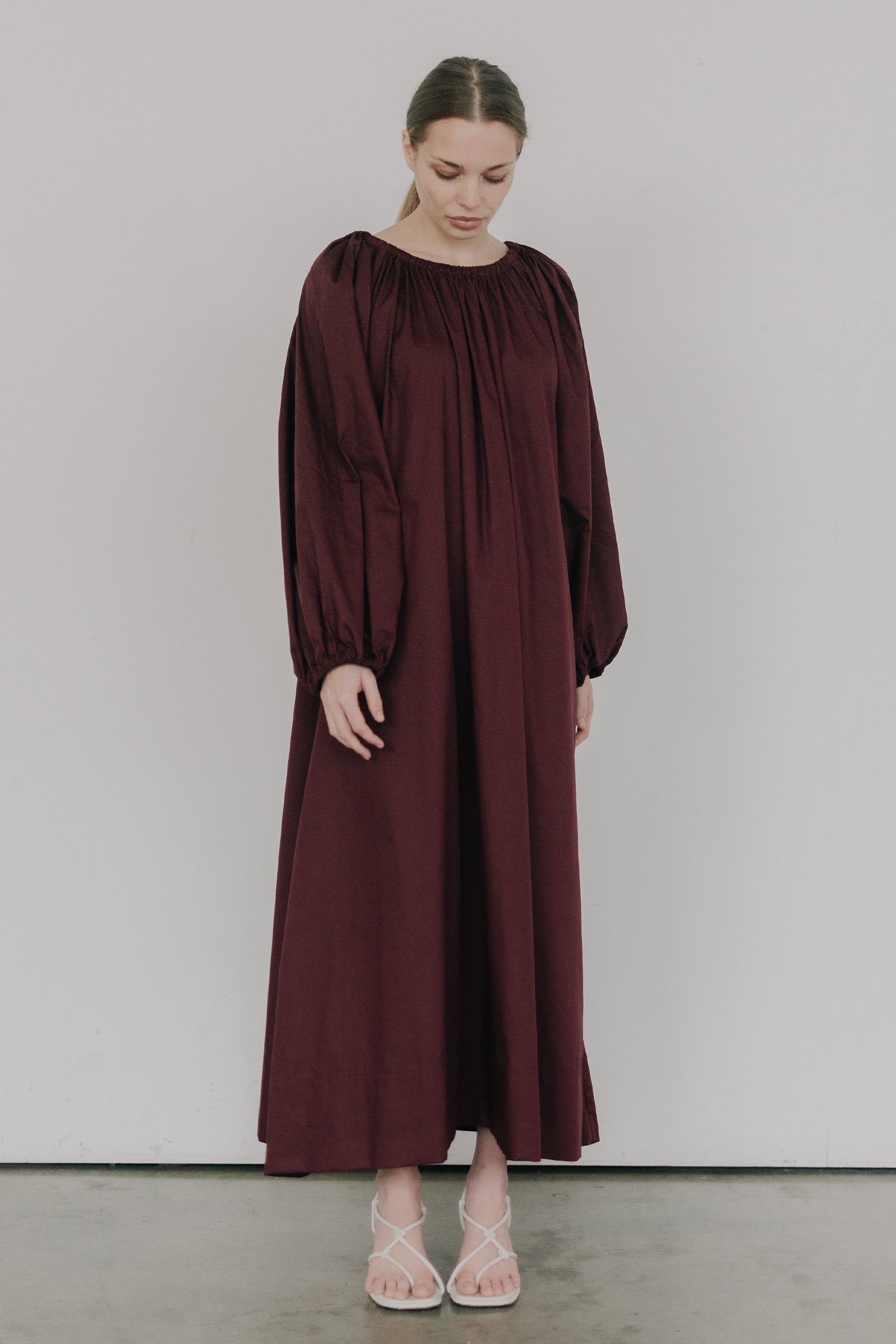 Bloom Maxi Dress in Burgundy