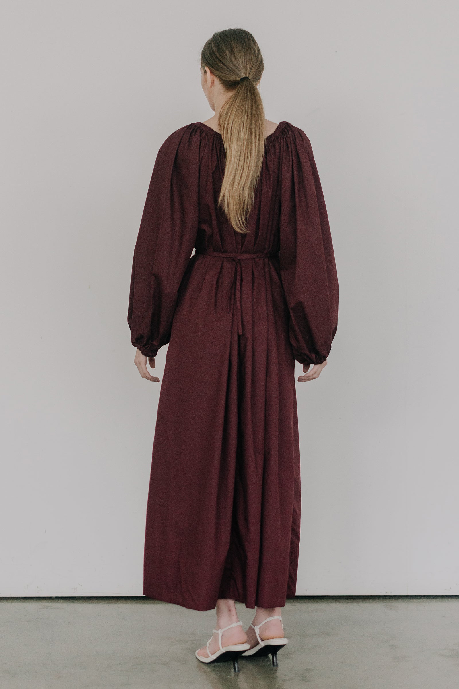 Bloom Maxi Dress in Burgundy
