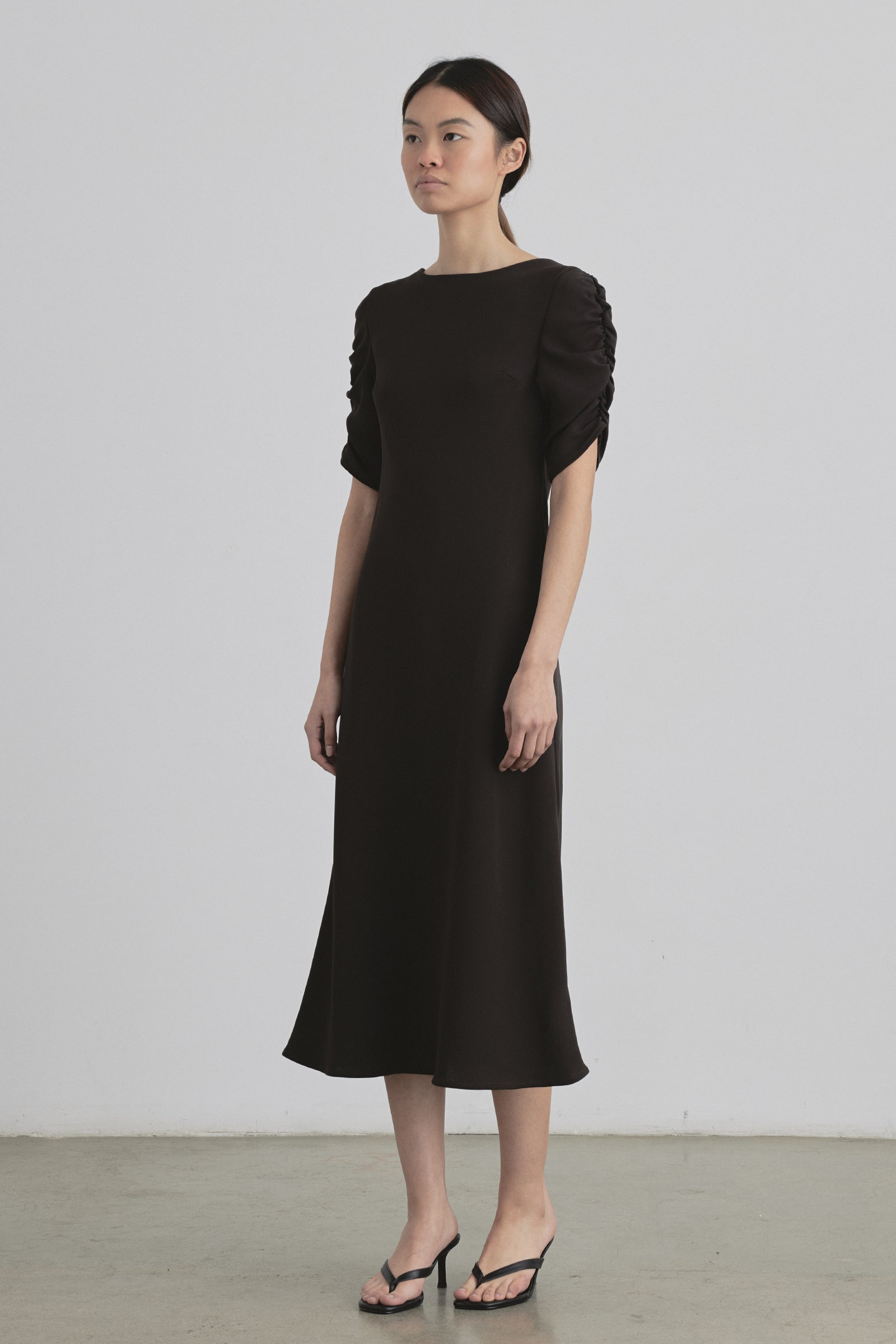 Esme Dress in Chocolate