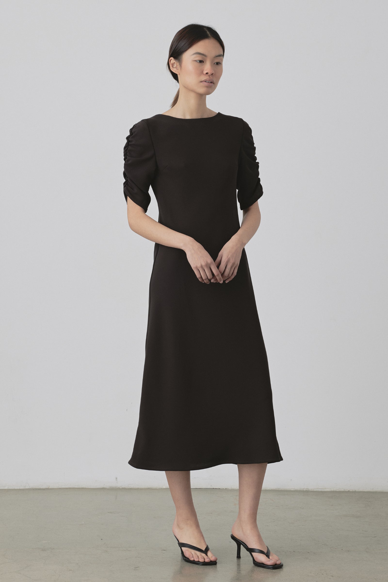 Esme Dress in Chocolate