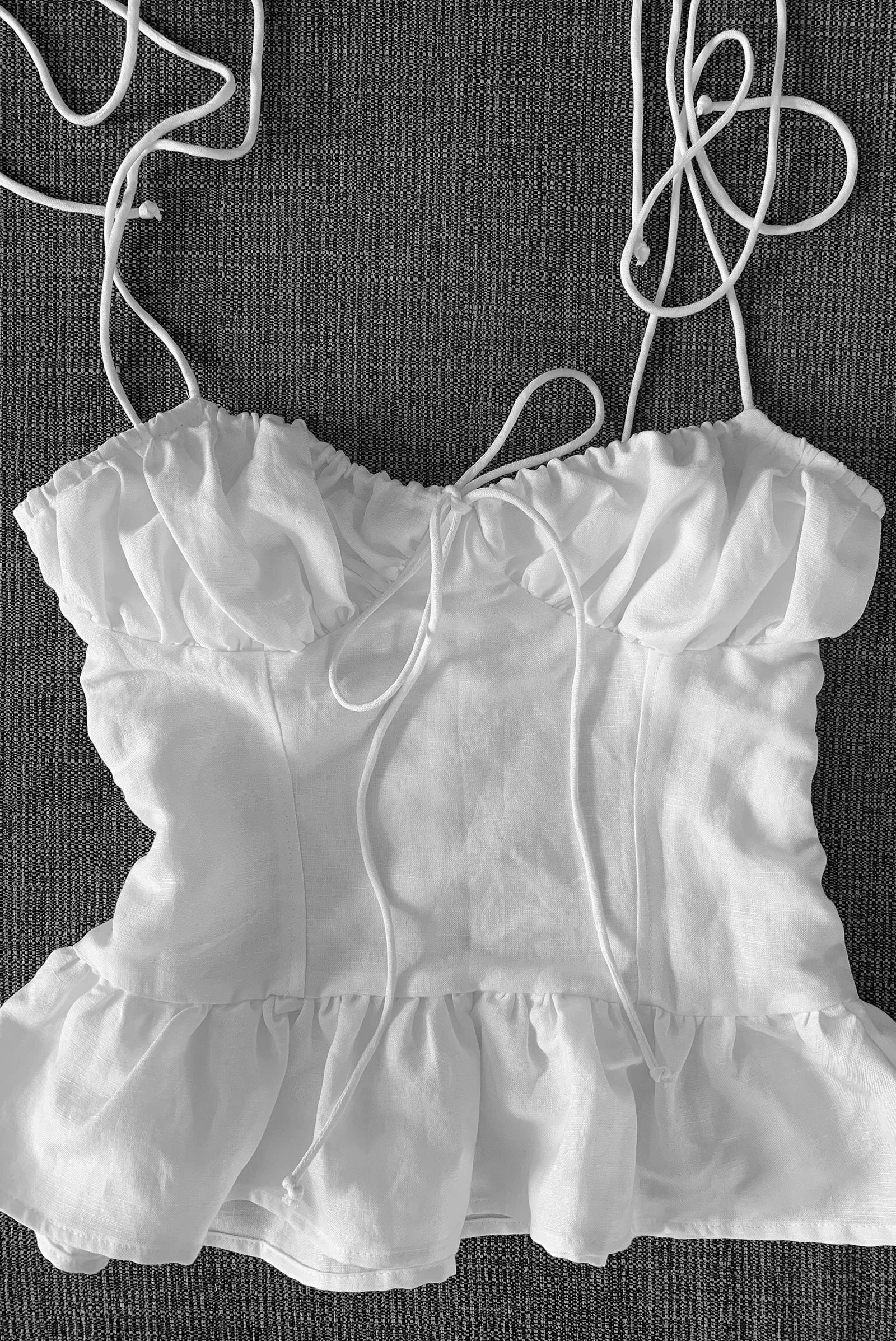 Frou Camisole in White