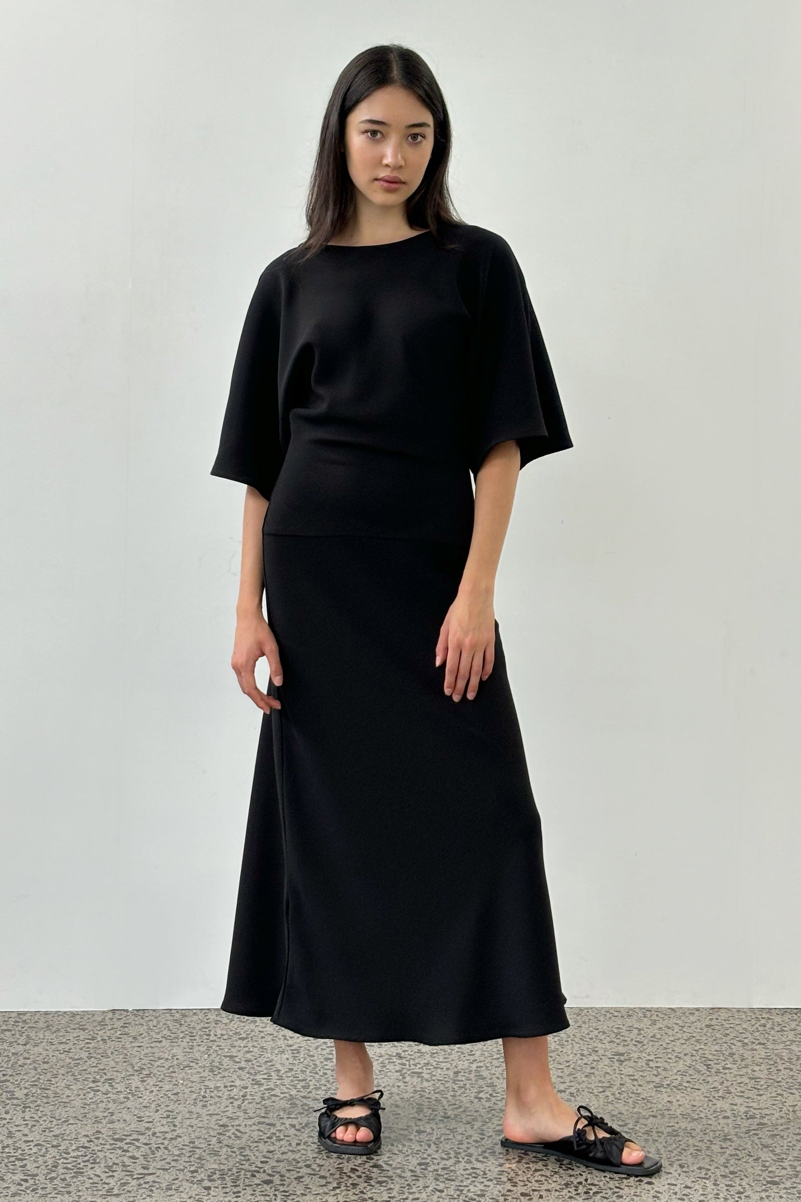 Kaftan Deux Dress in Black