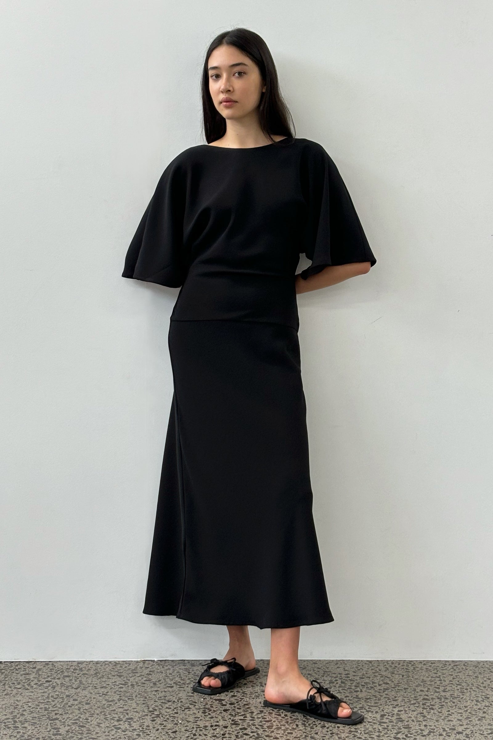 Kaftan Deux Dress in Black