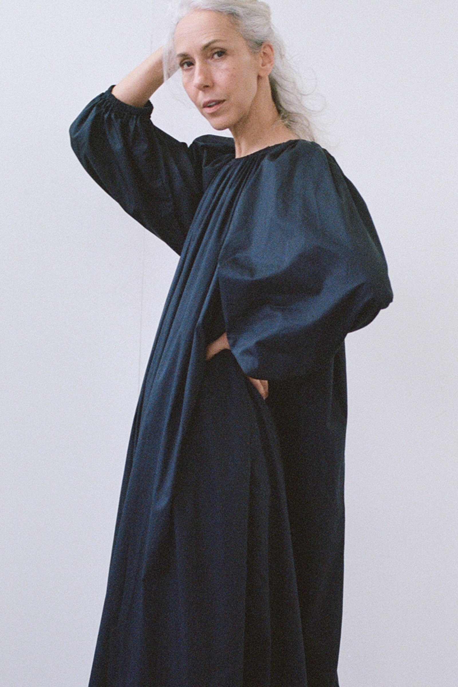 Bloom Maxi Dress in Ink