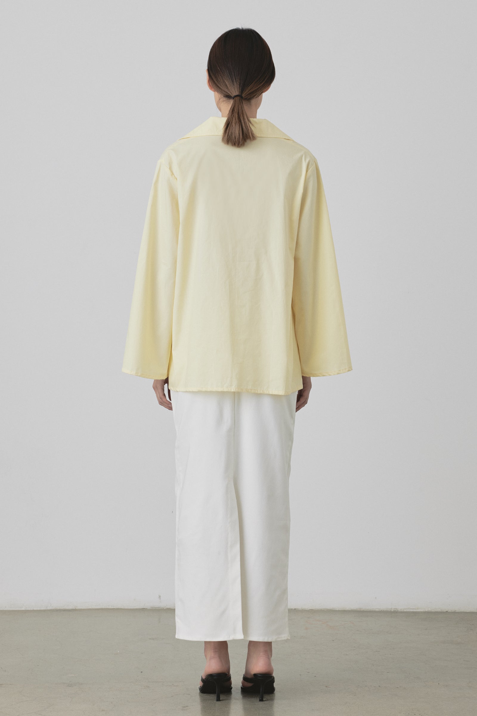 Polo Cotton Shirt in Butter