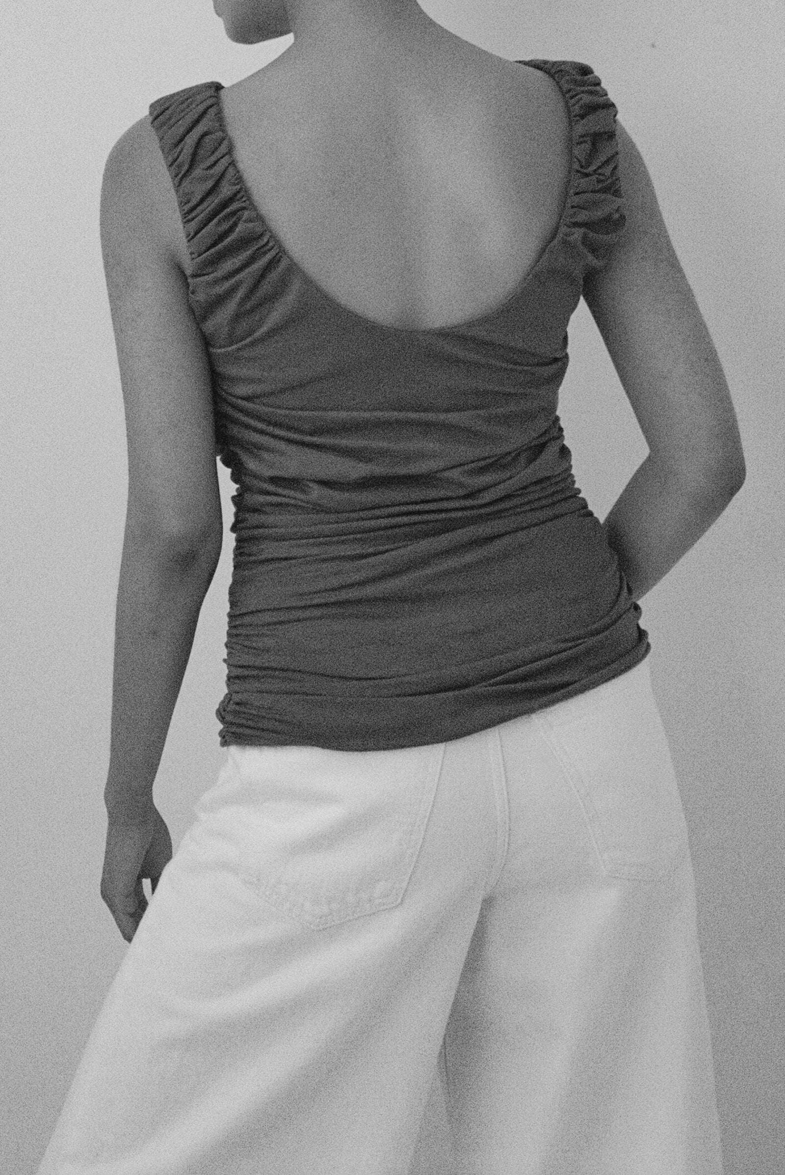 Ripple Top in Black
