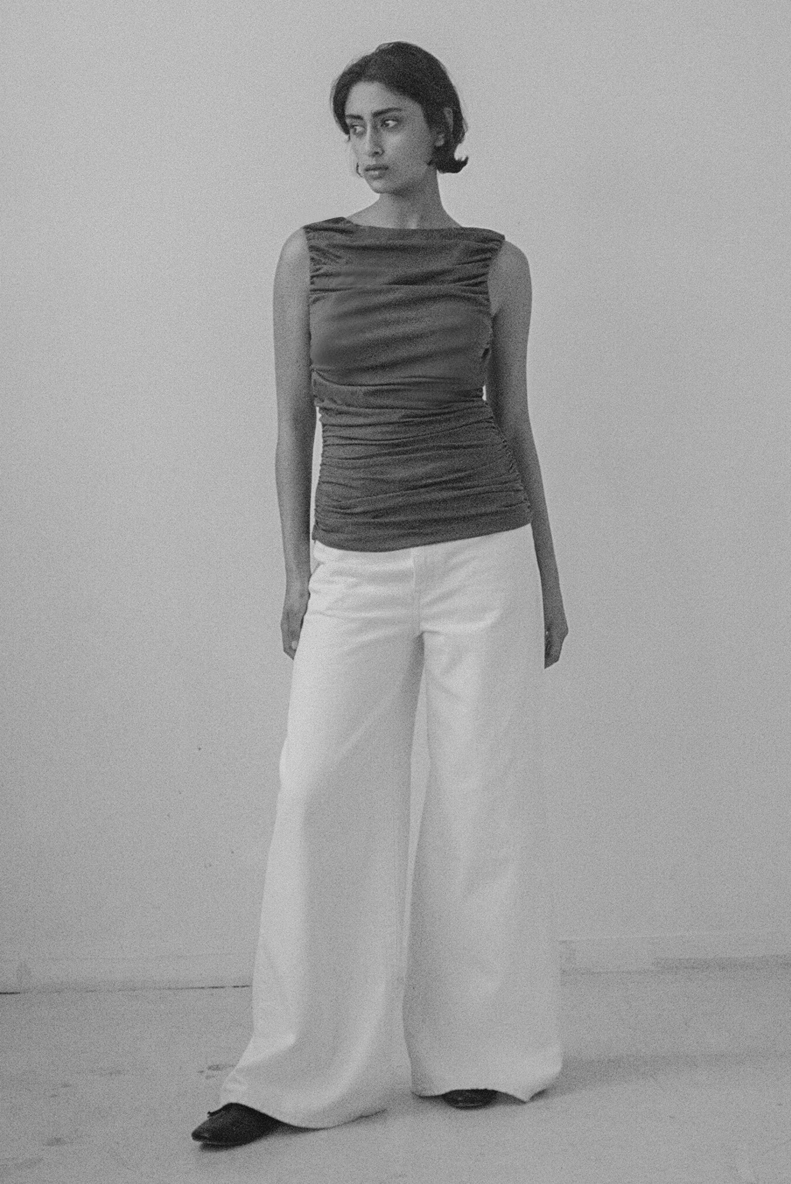 Ripple Top in Black