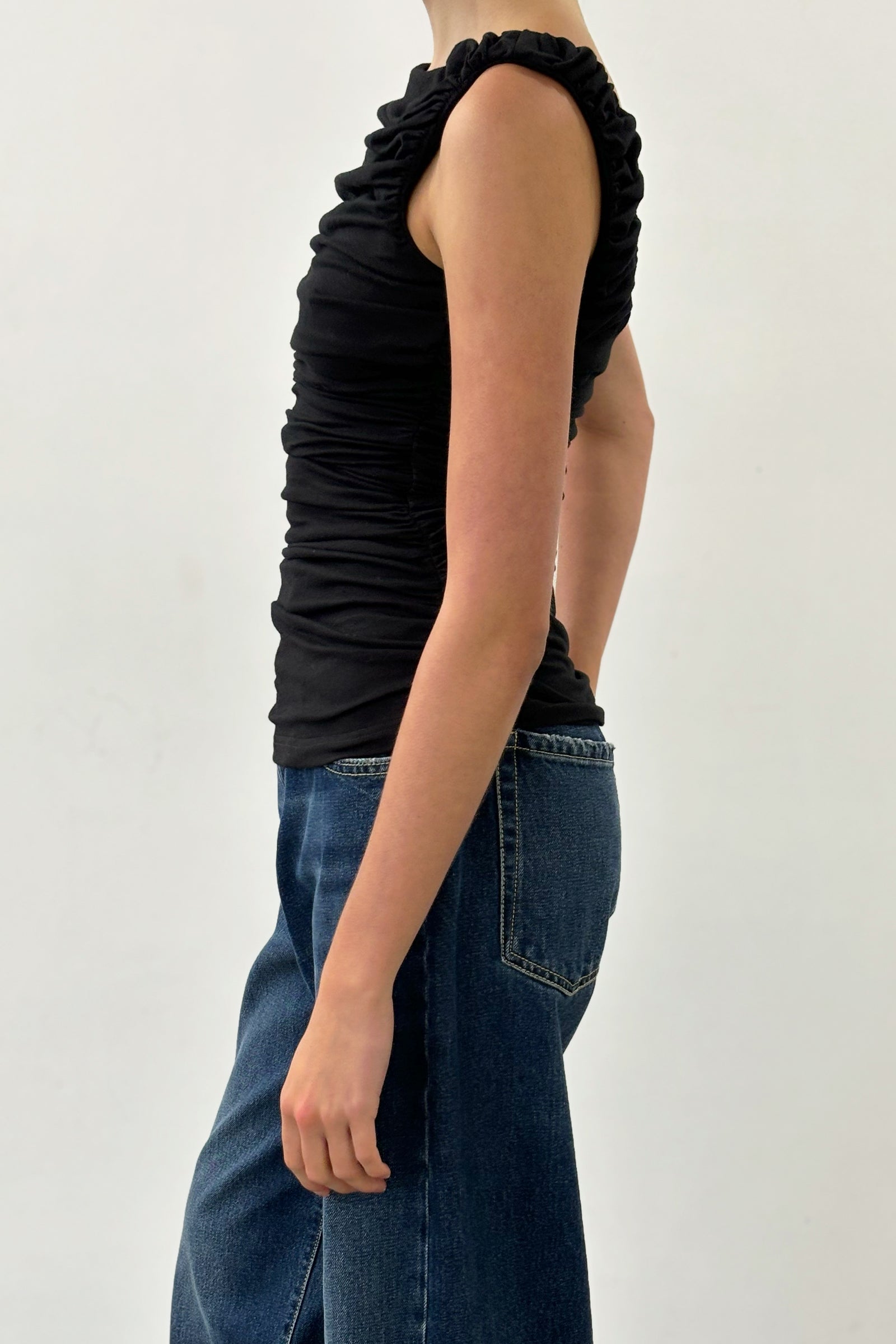 Ripple Top in Black