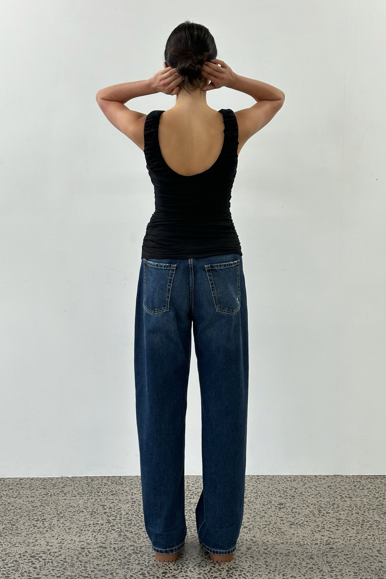 Ripple Top in Black