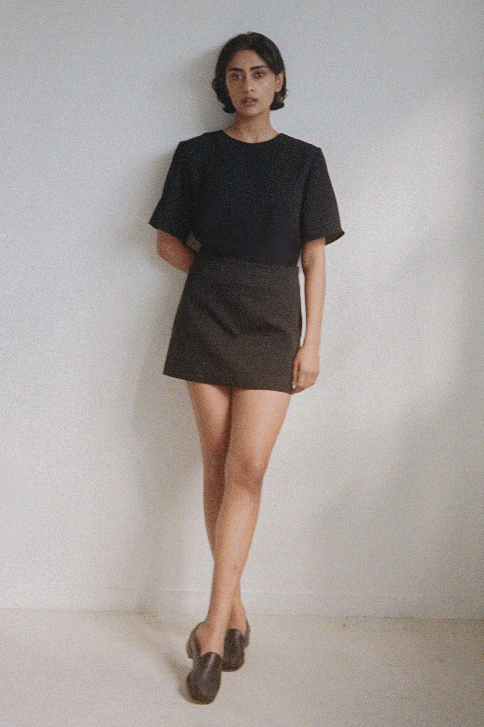Universal SS Blouse in Black