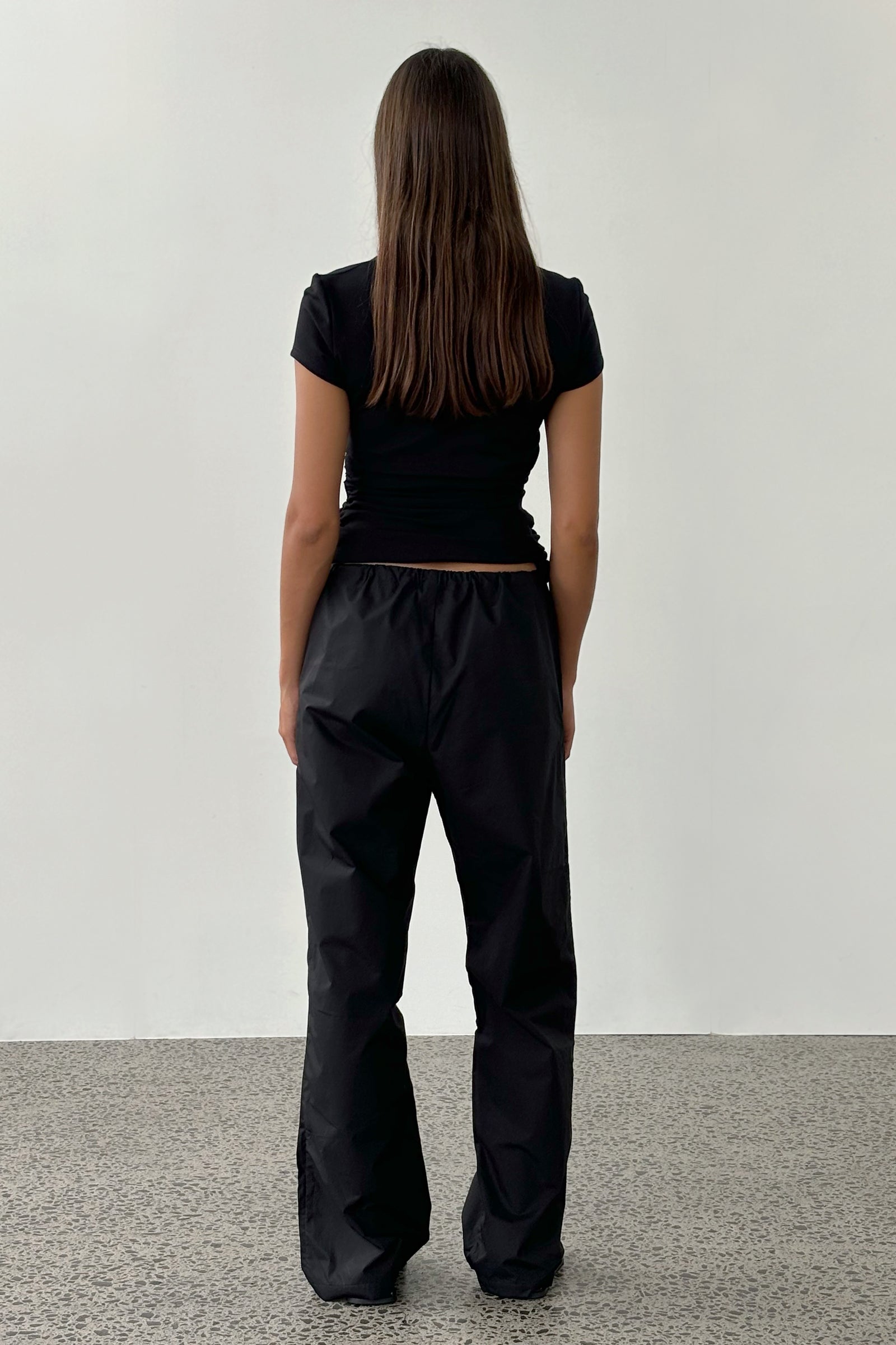 Thirties Straight Pant in Black
