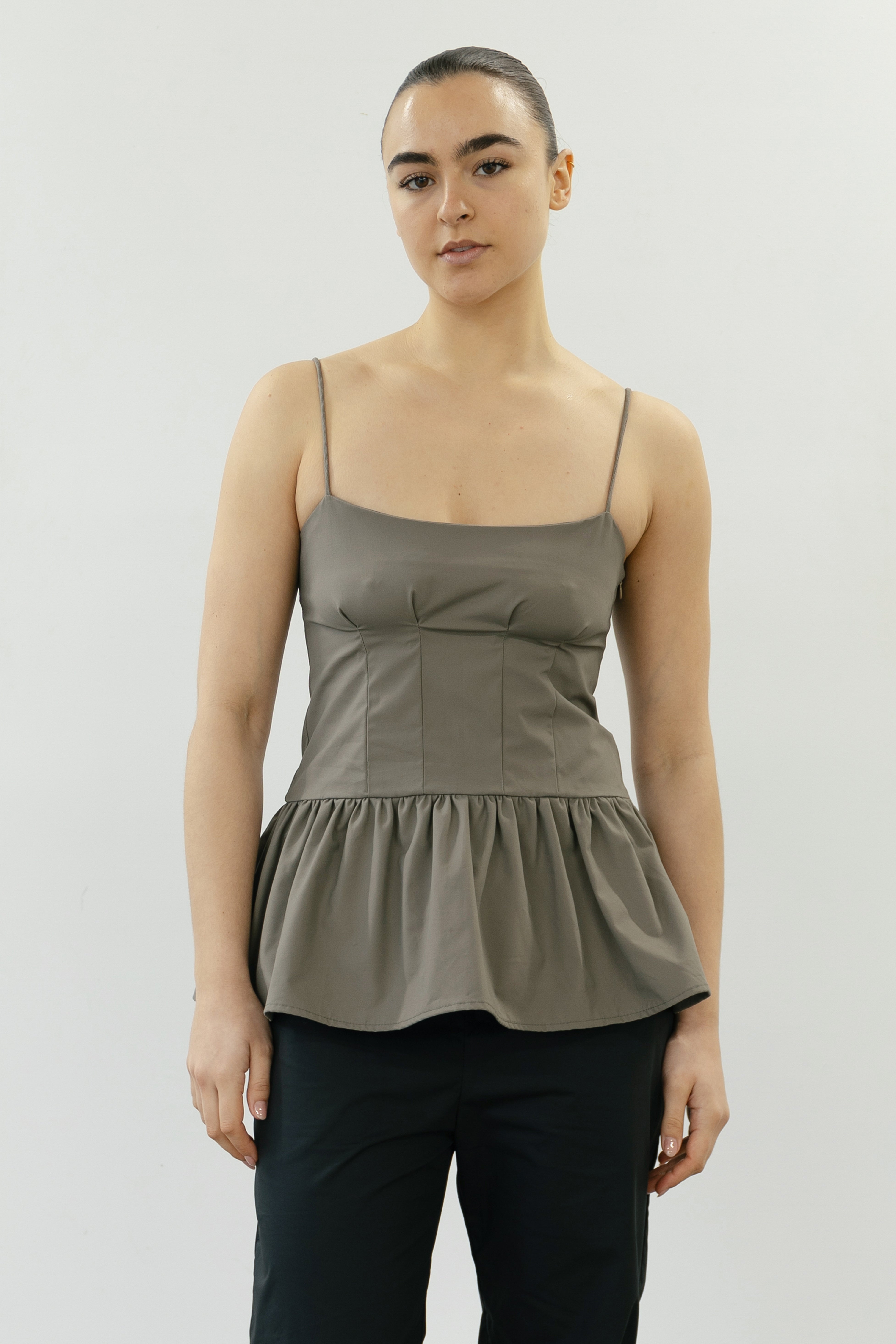 Umi Camisole in Stone