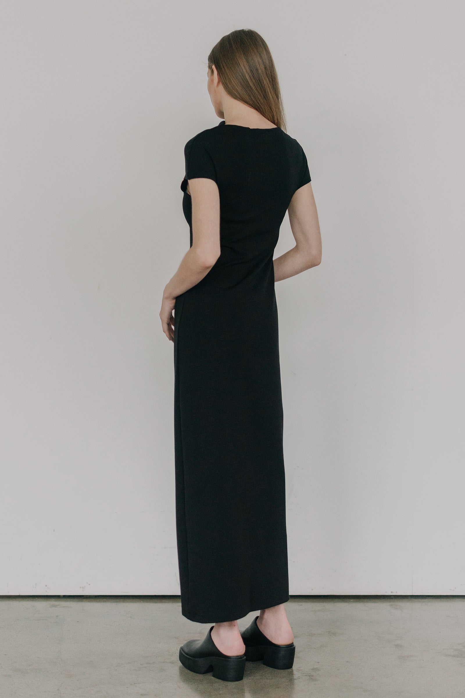 Veil Dress in Black