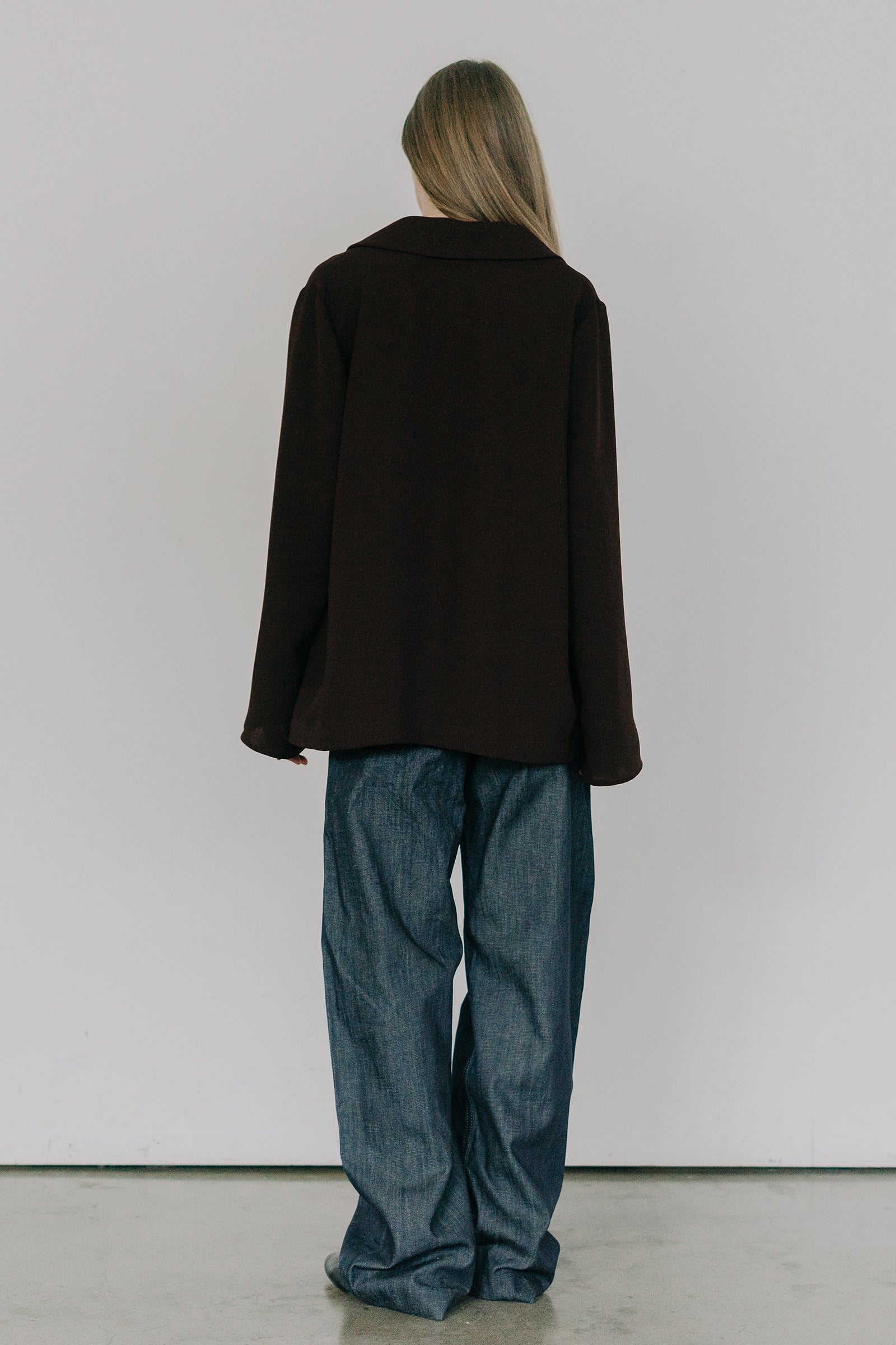 Yin Shirt in Chocolate