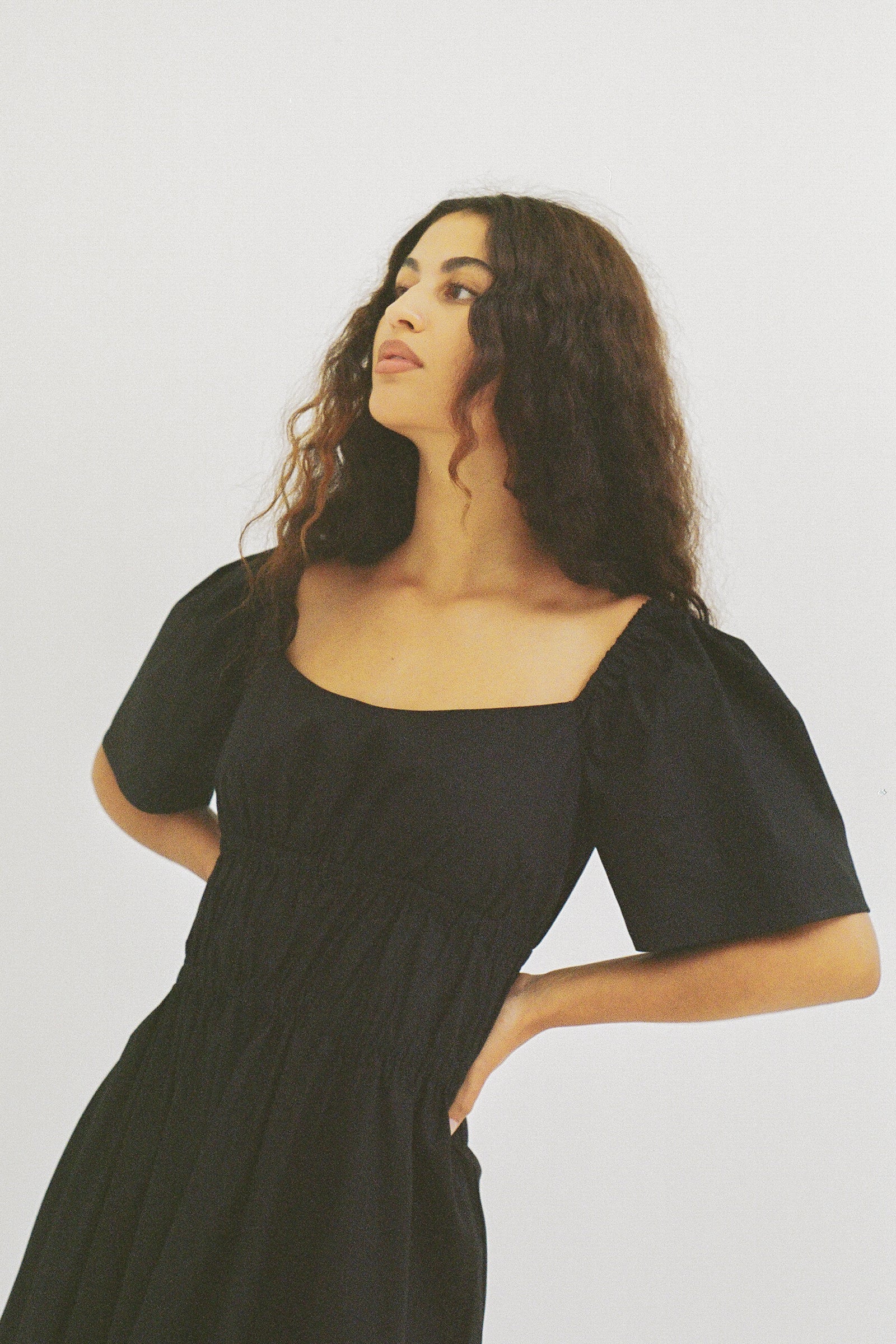 Bodice Dress in Black
