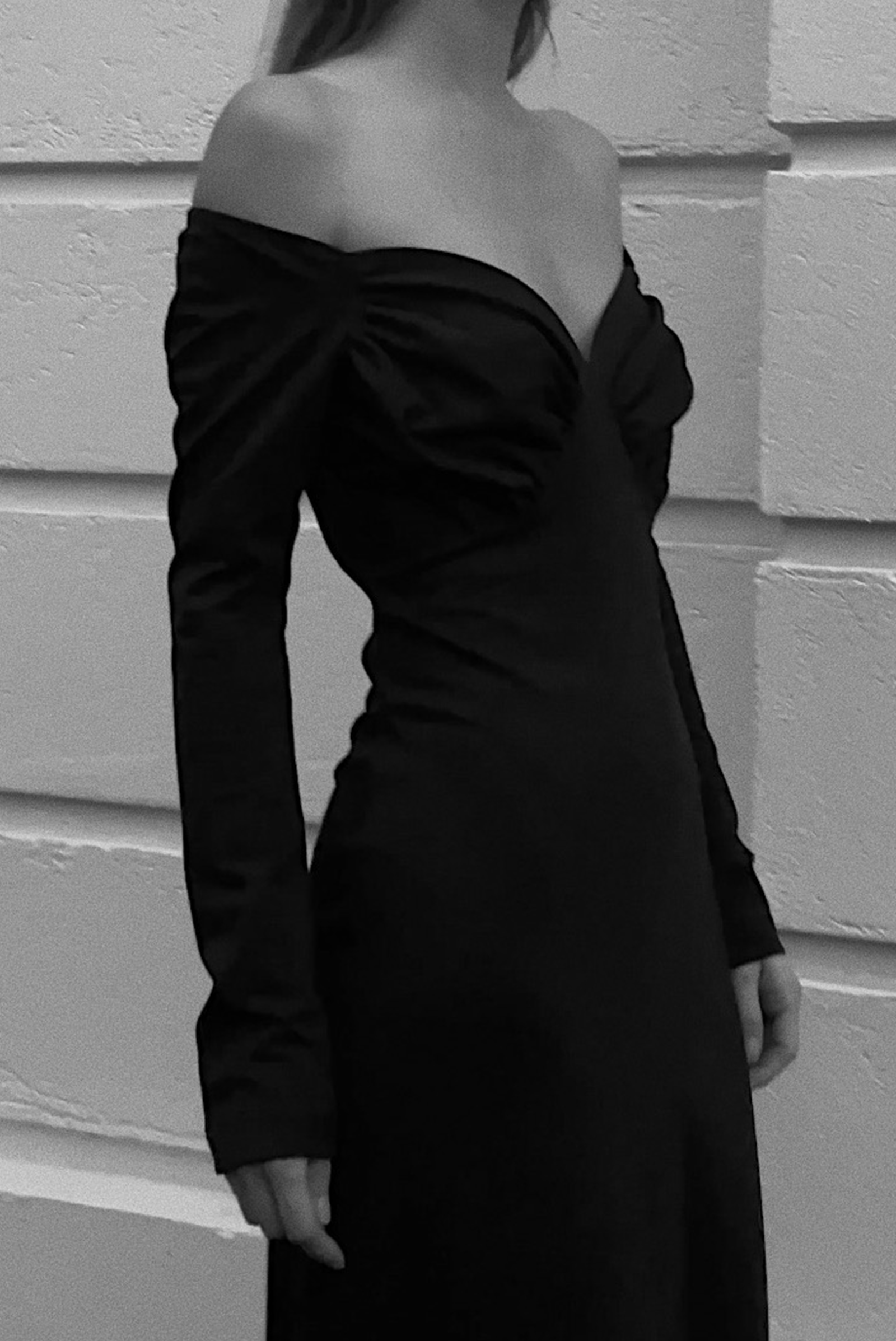 Bustier Dress in Black