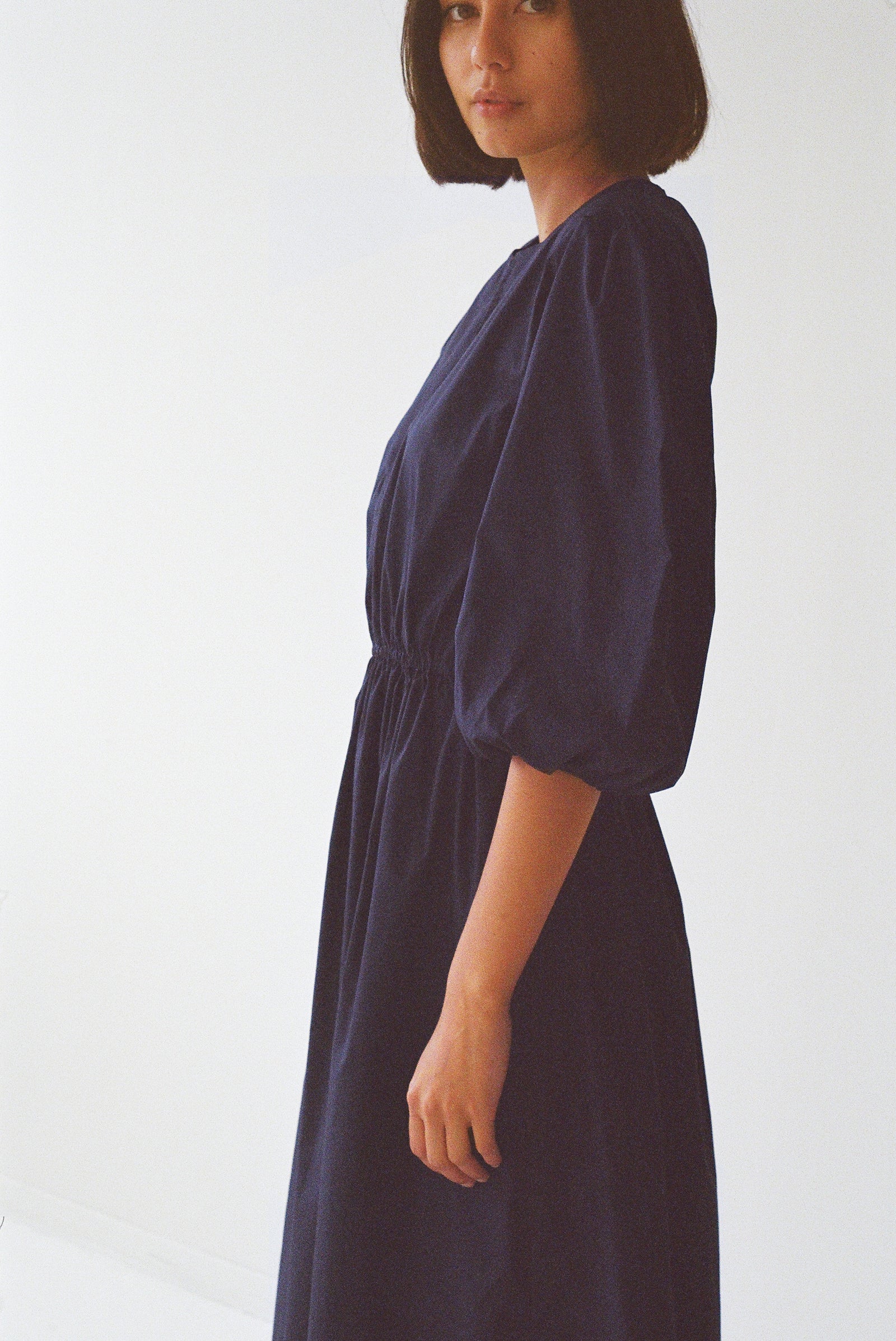 Klein Maxi Dress in Navy