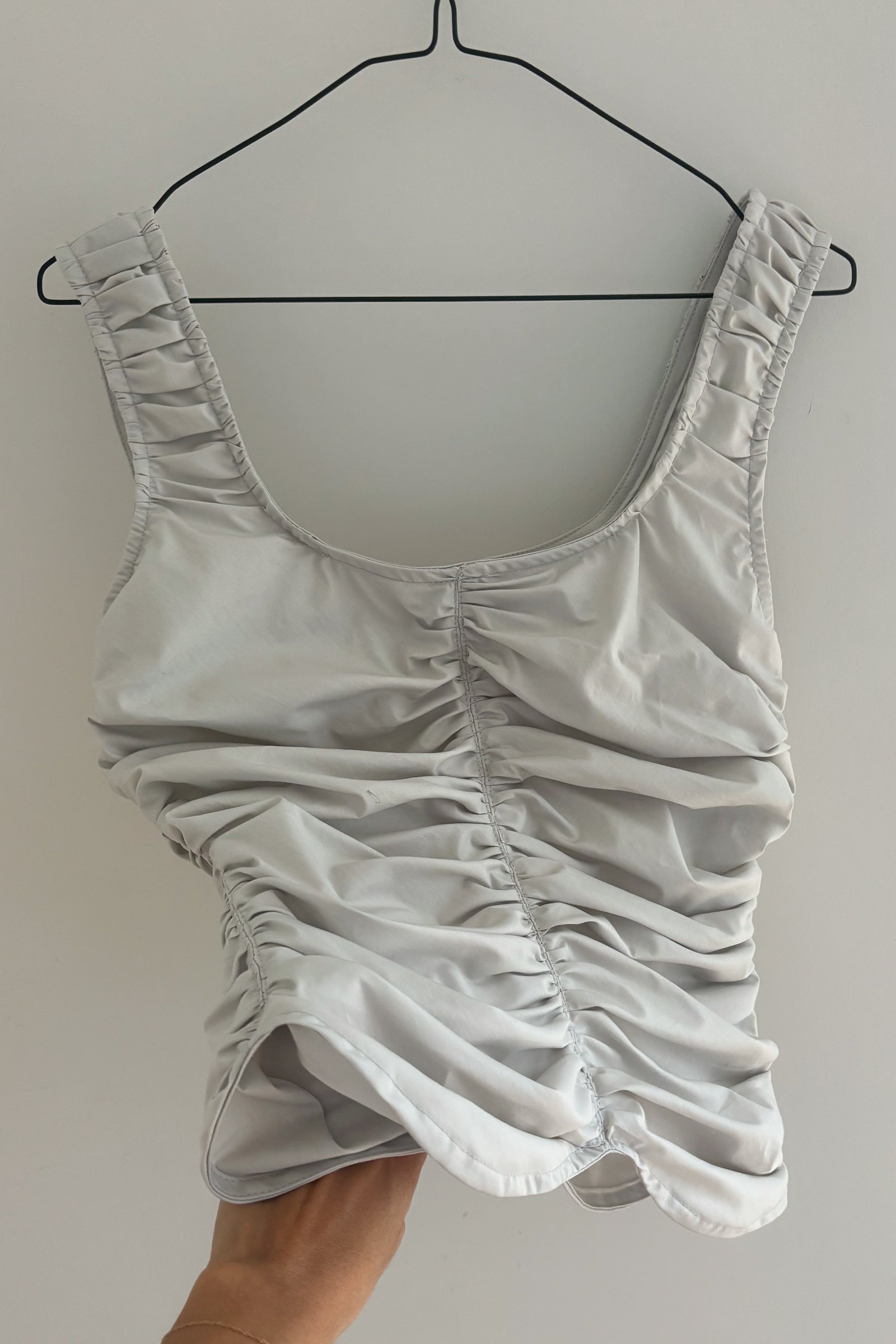Basque Top in Silver