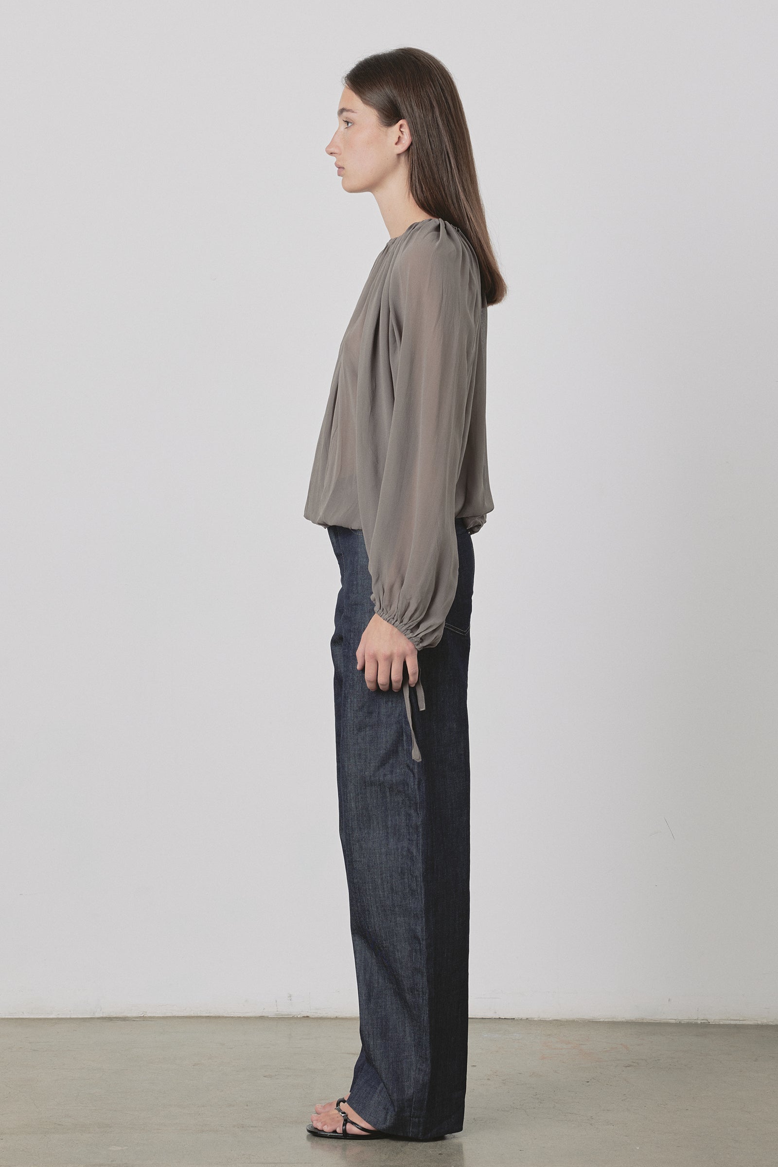 (Remnants) Bloom Blouse in Soft Print