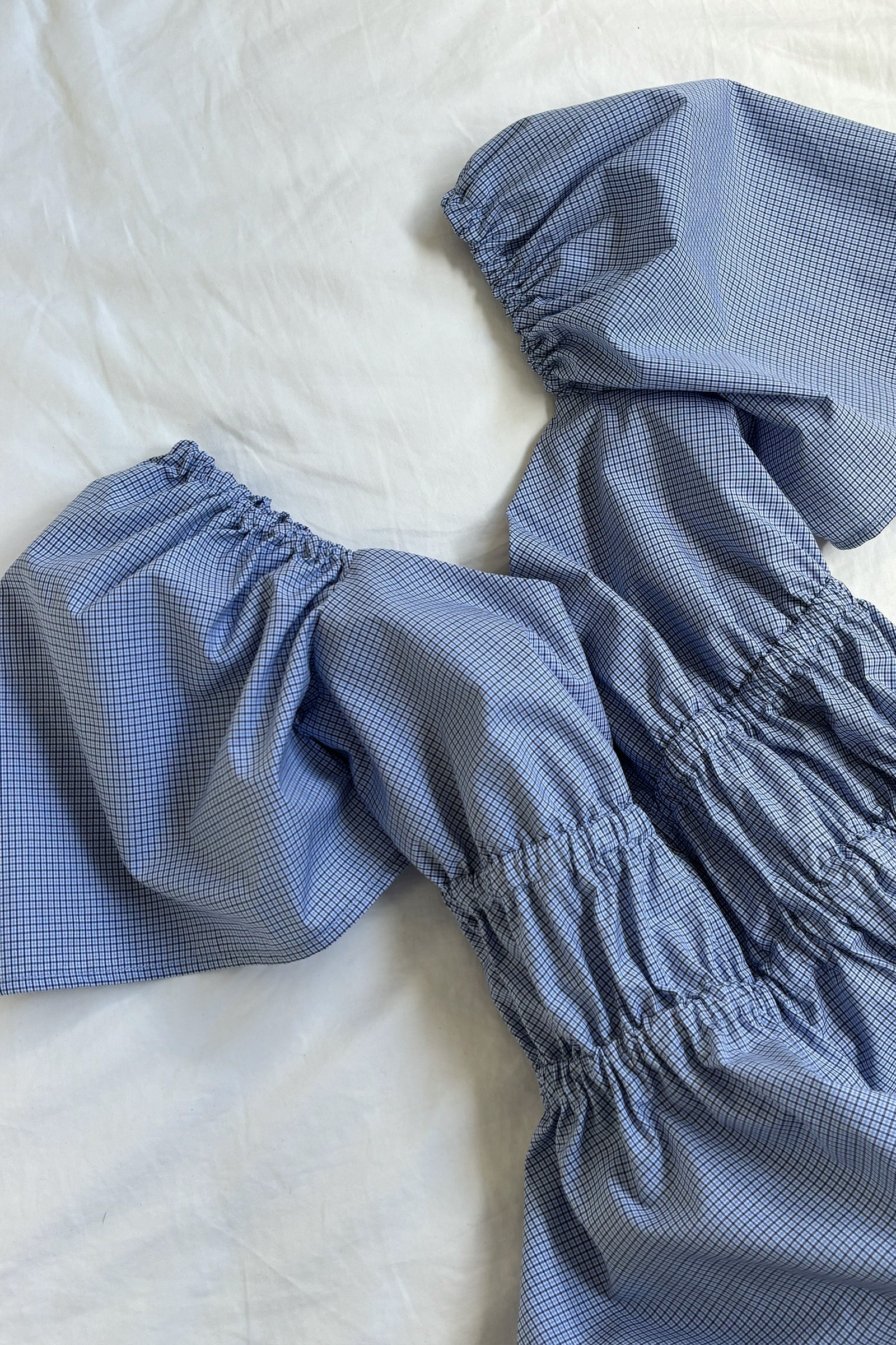 Bodice Top in Ultra Mini Check (Limited Edition)