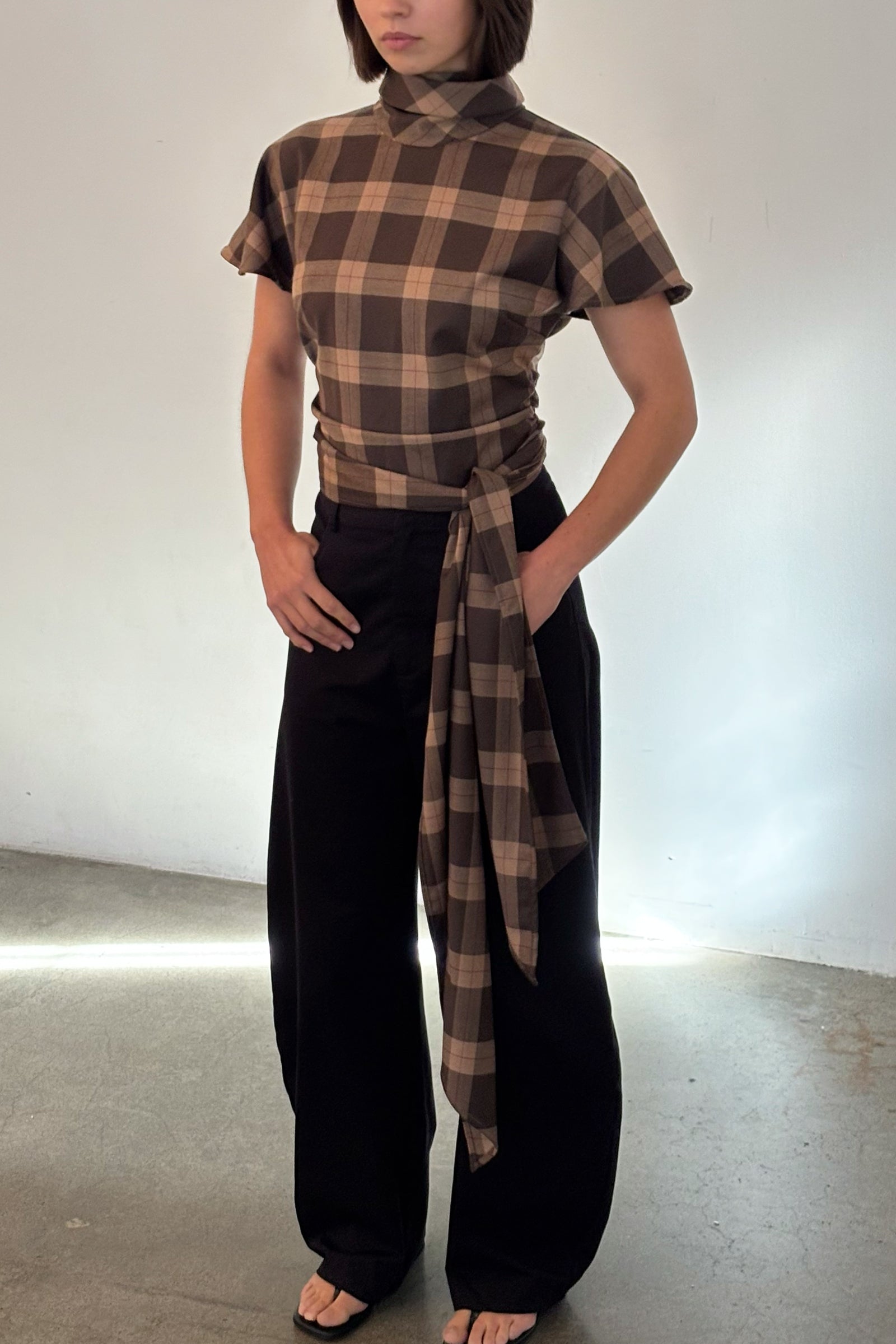 Bonnie Top in Chocolate Check