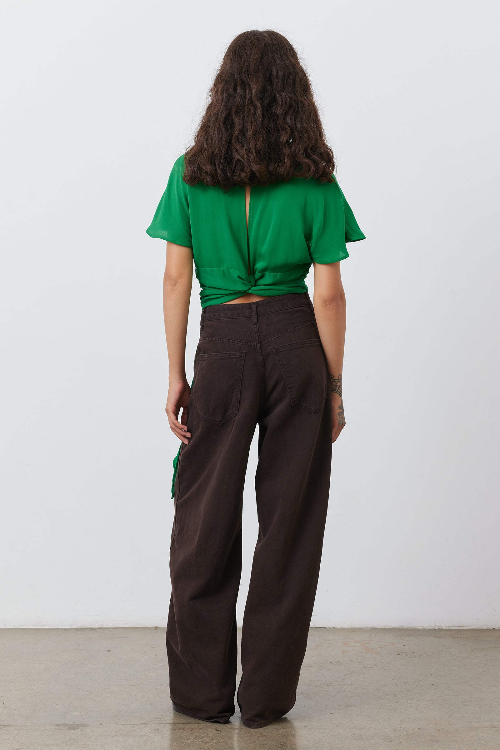 Bonnie Top in Emerald