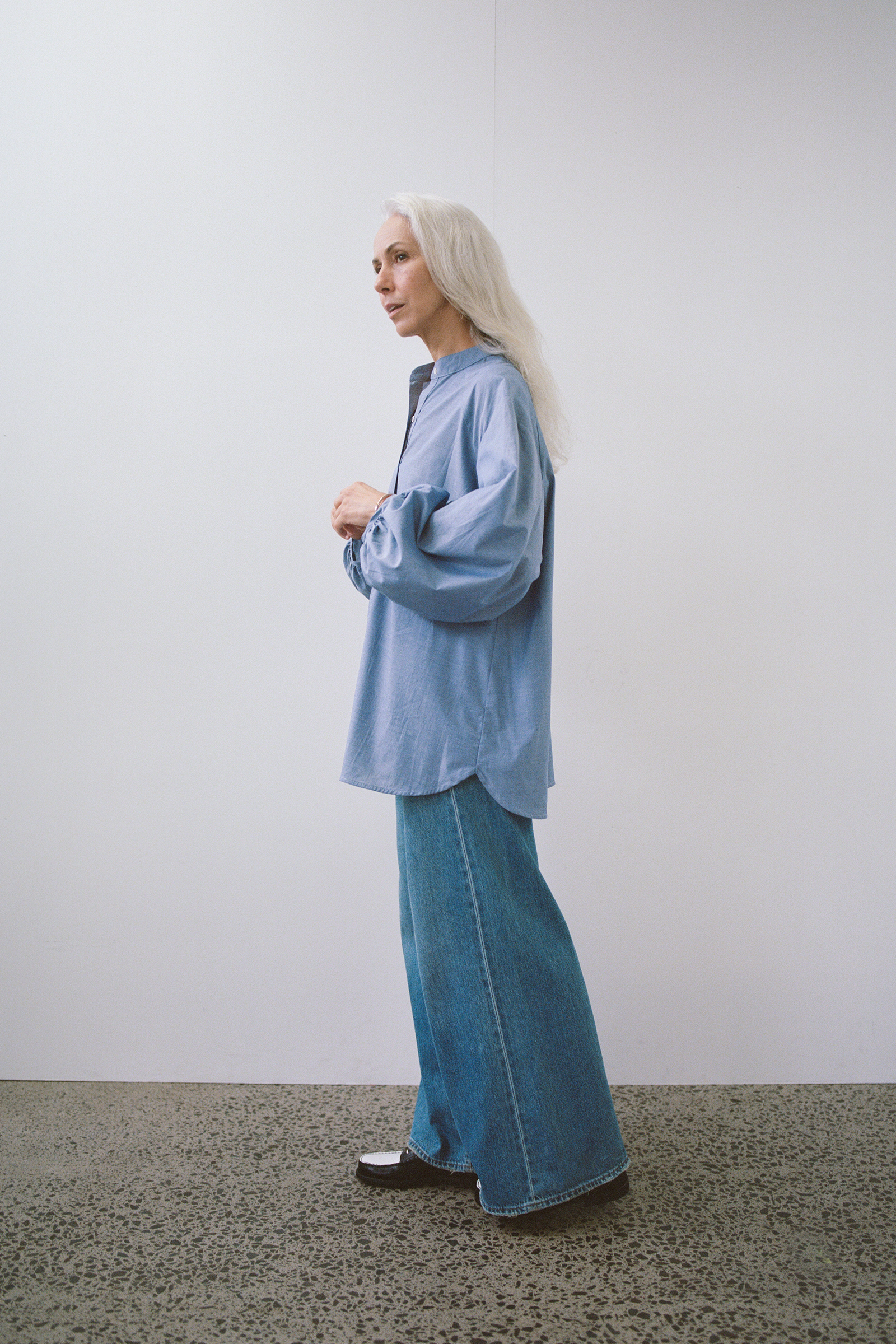 (Sale) Bud Shirt in Chambray