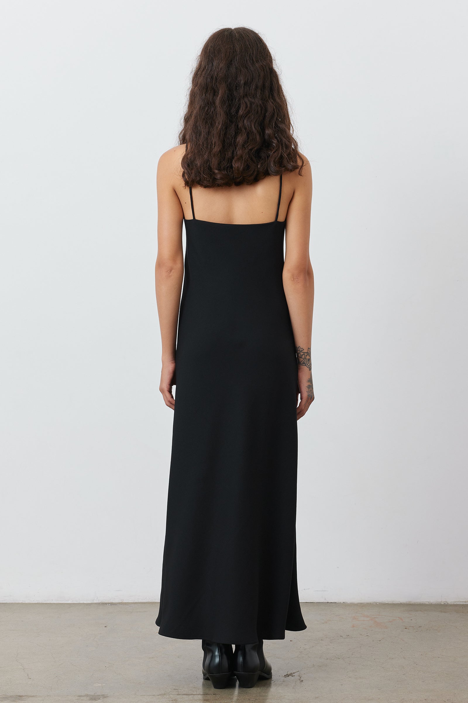 Classic Slip Dress in Black