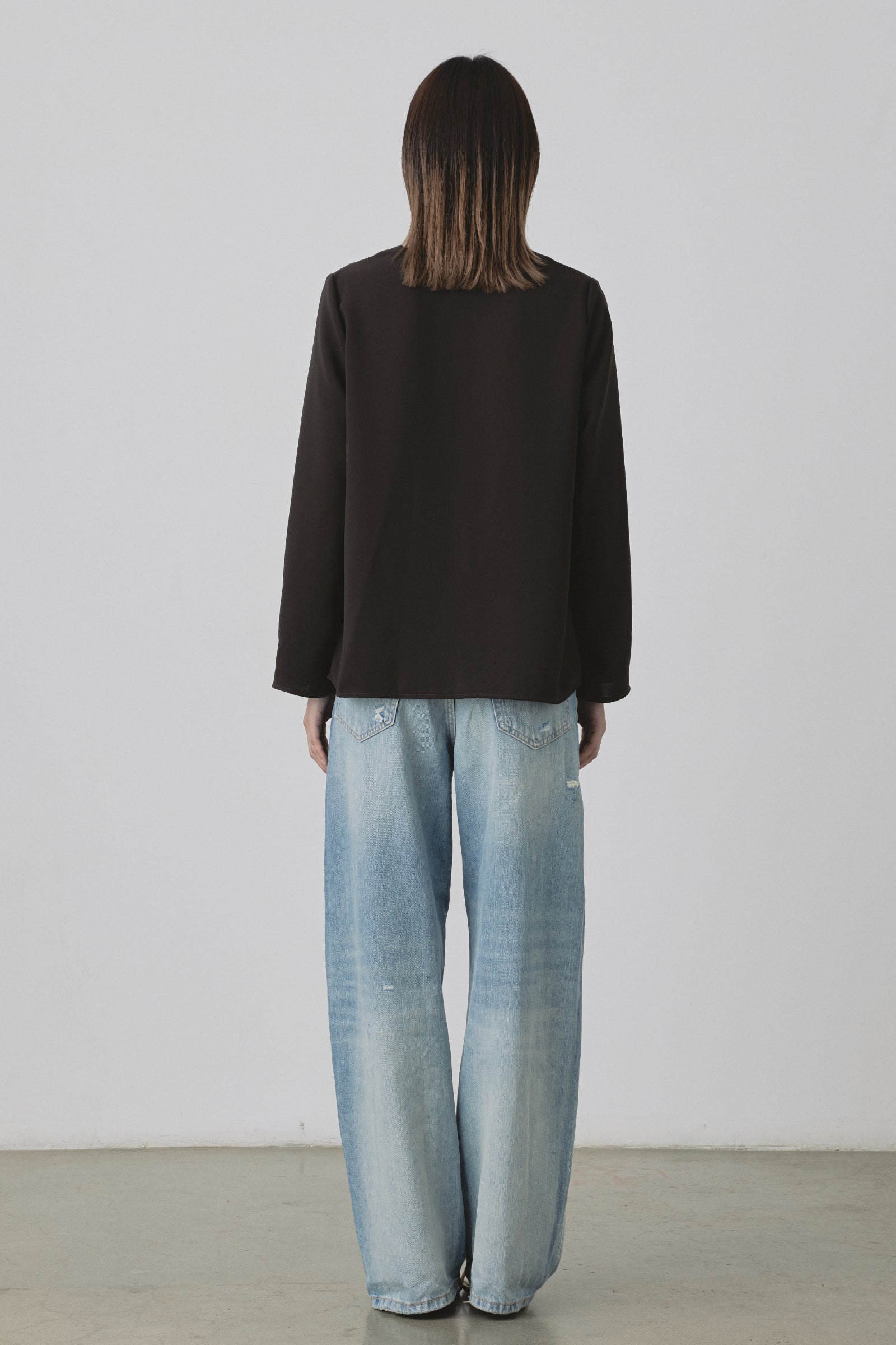 Ease Overshirt in Chocolate