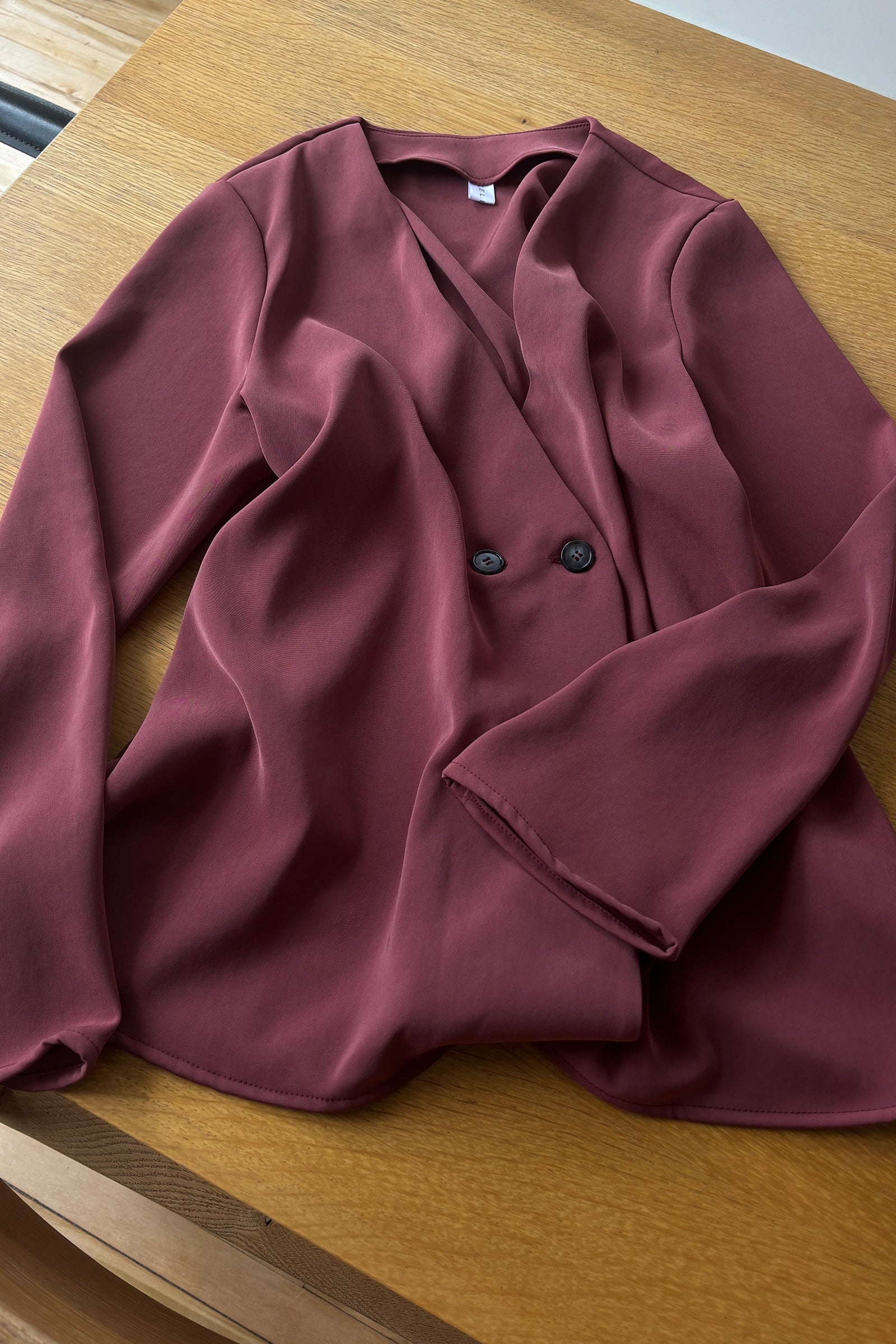 Ease Overshirt in Rose