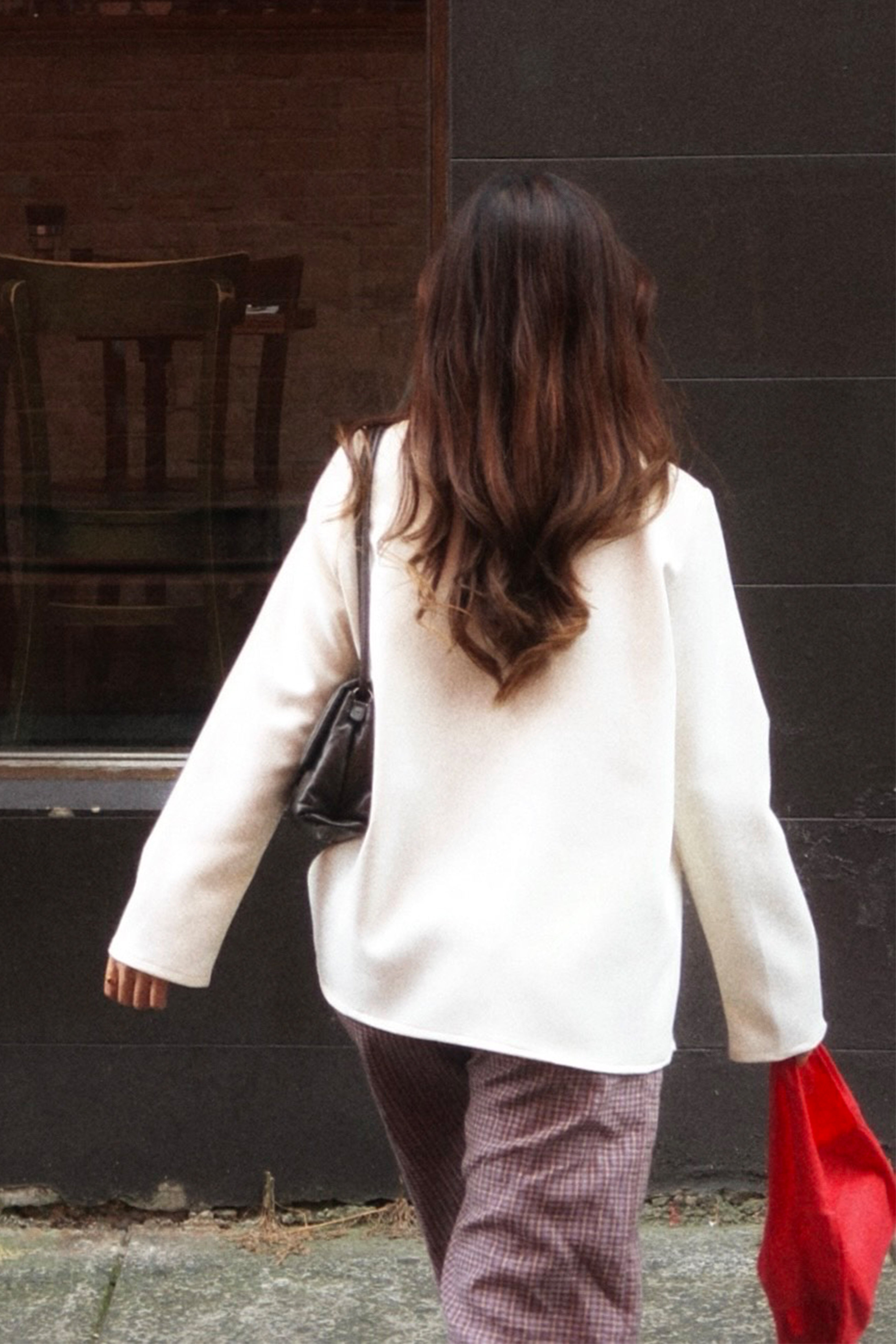Ease Overshirt in Ivory