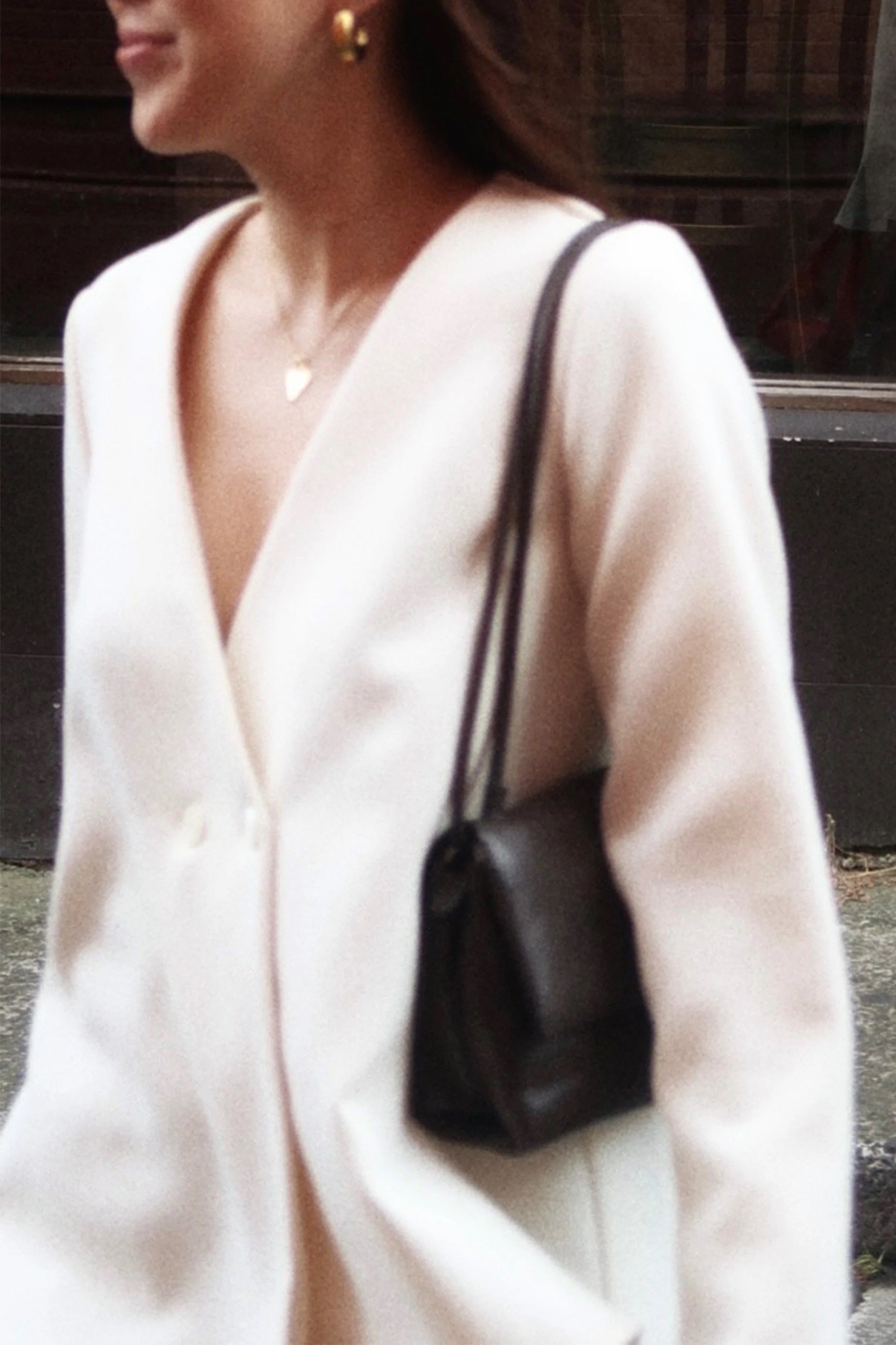 Ease Overshirt in Ivory