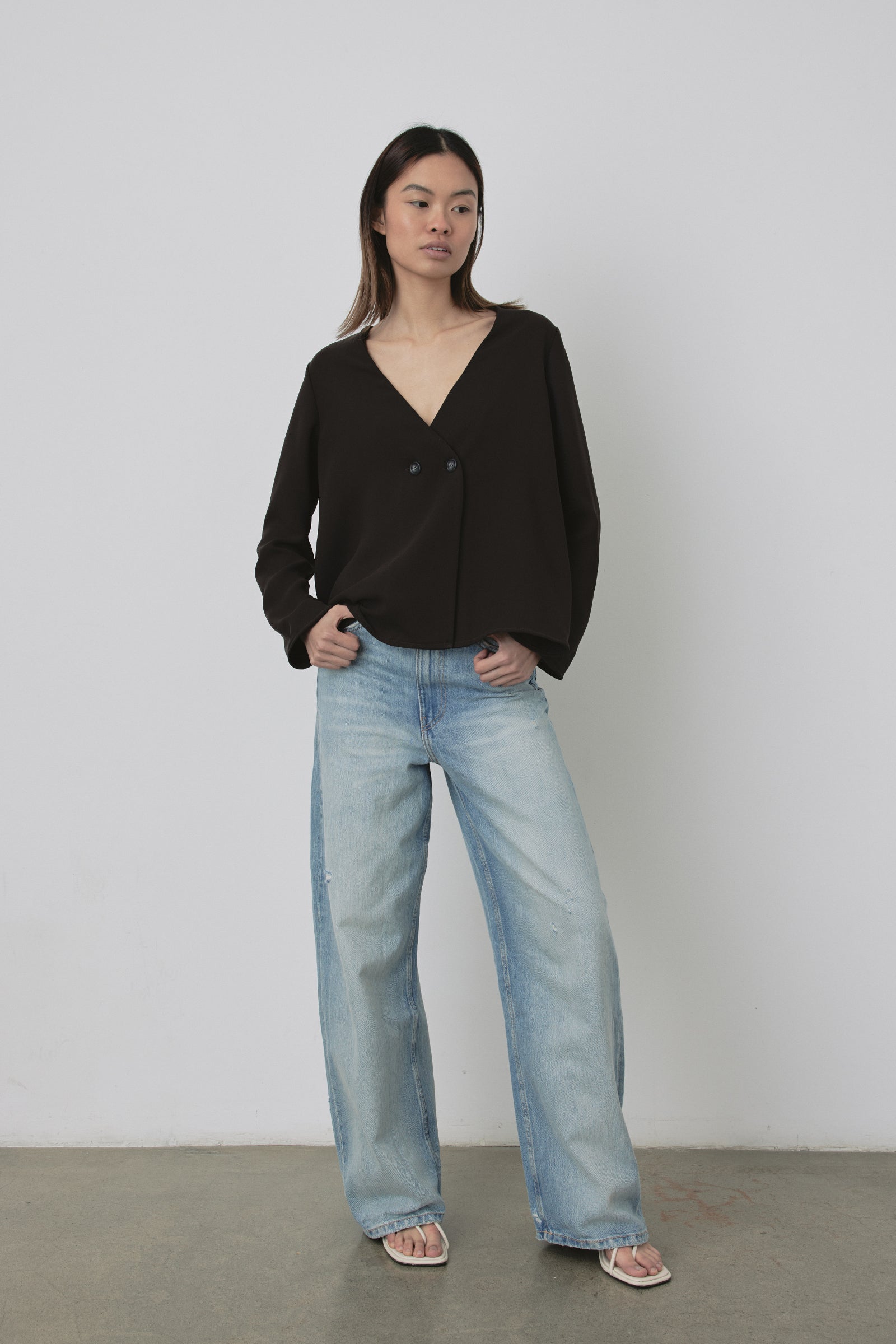 Ease Overshirt in Chocolate