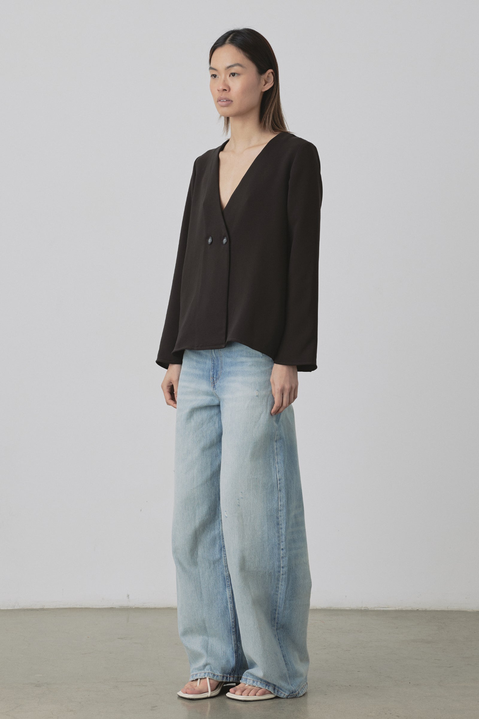 Ease Overshirt in Chocolate
