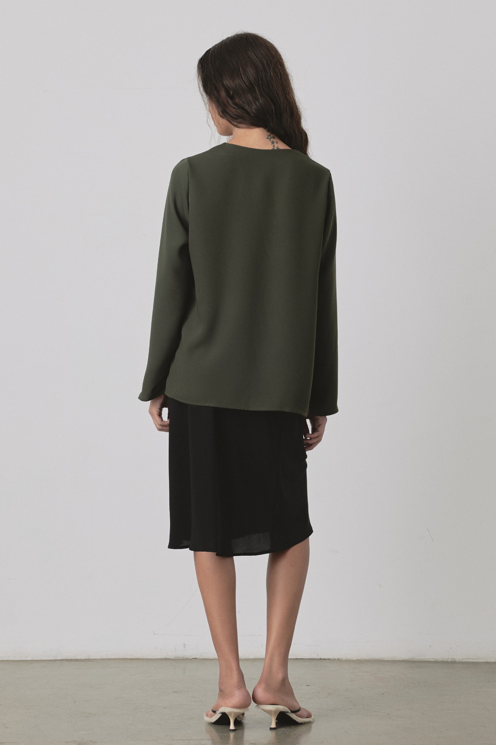 Ease Overshirt in Khaki