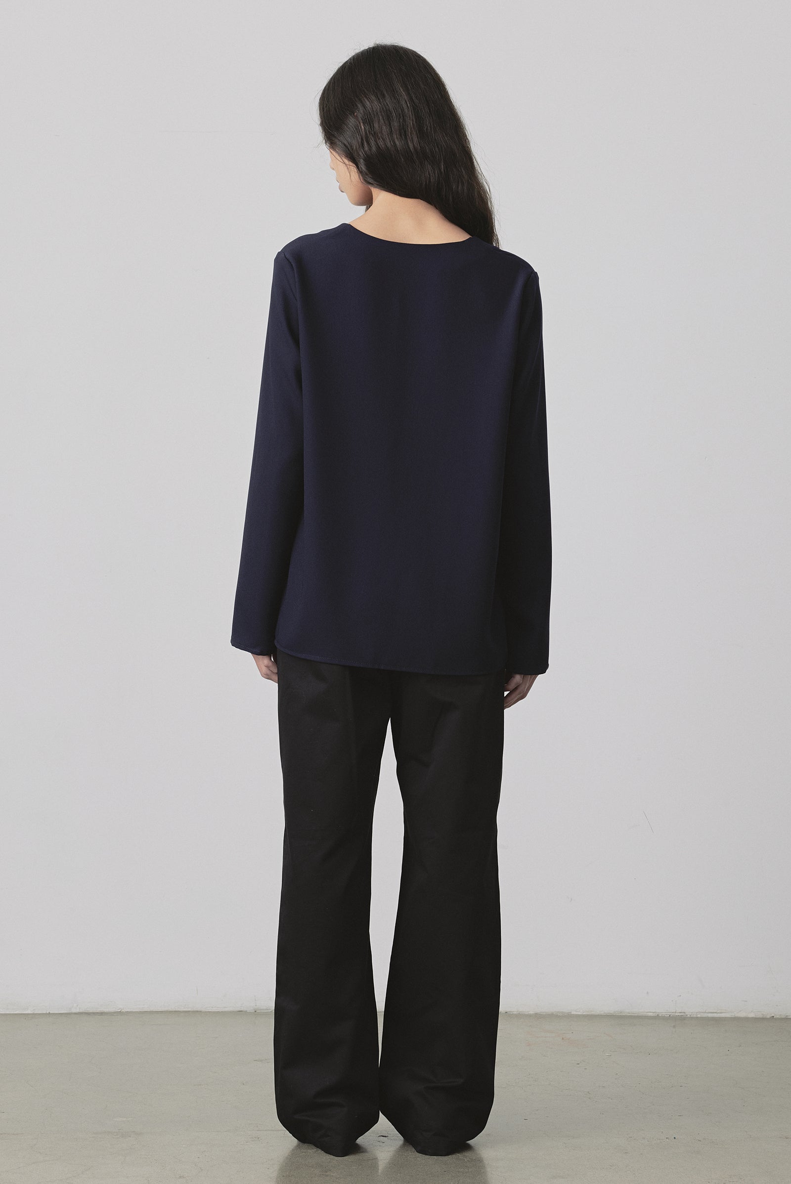 Ease Overshirt in Navy