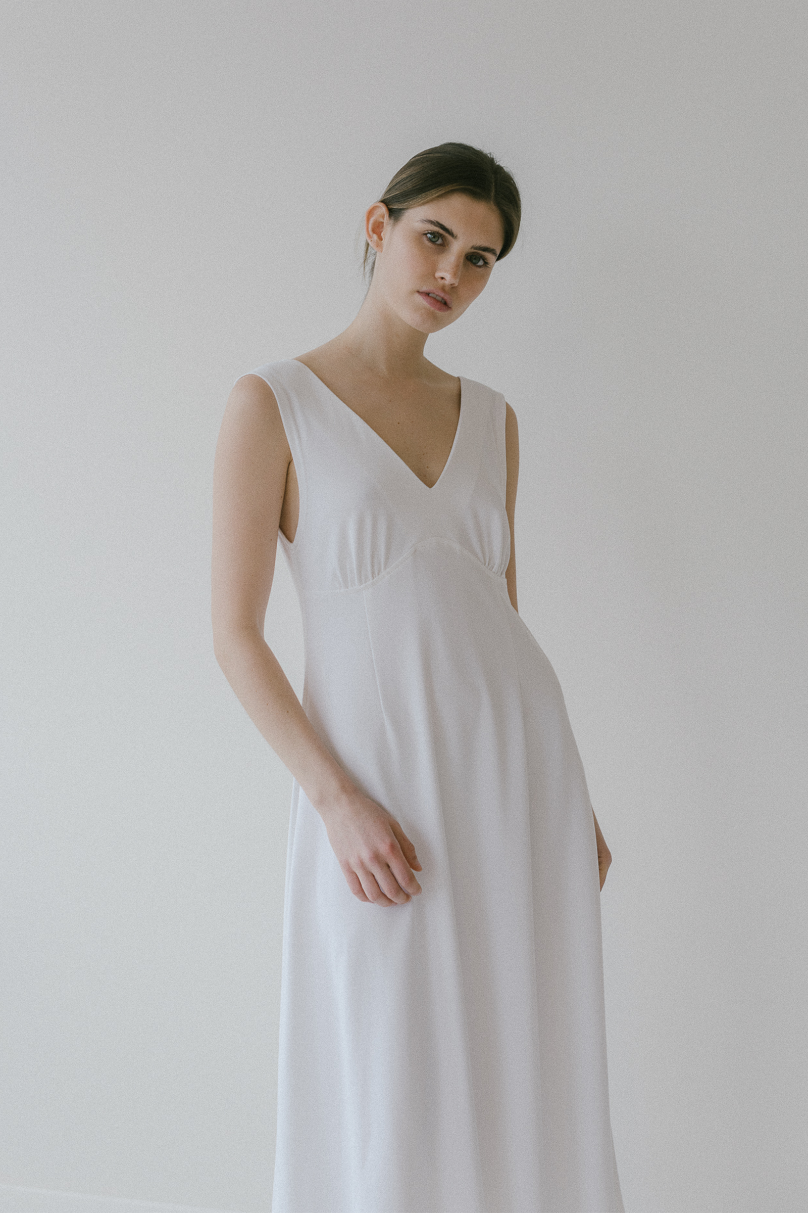 Sylvie Dress in White