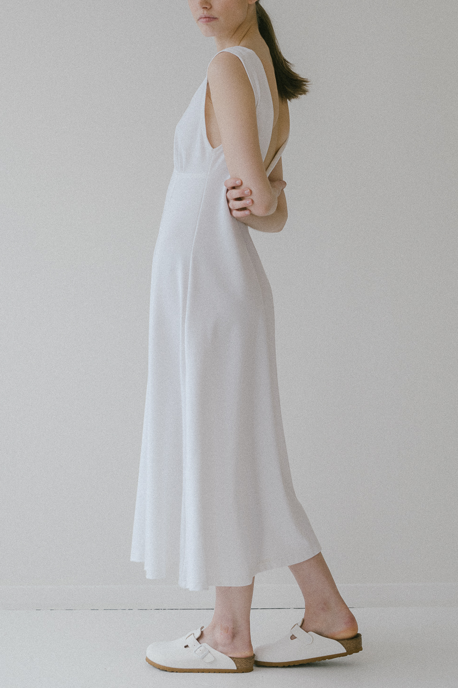 Sylvie Dress in White