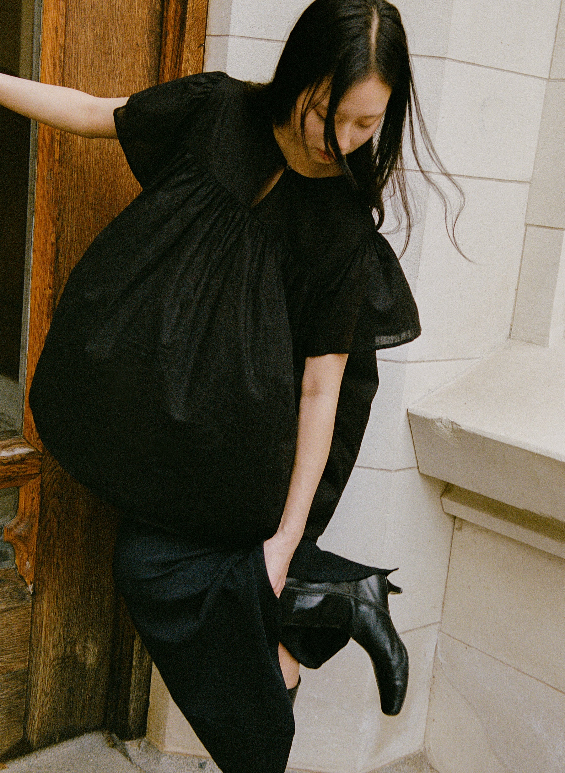 Juna Blouse in Black