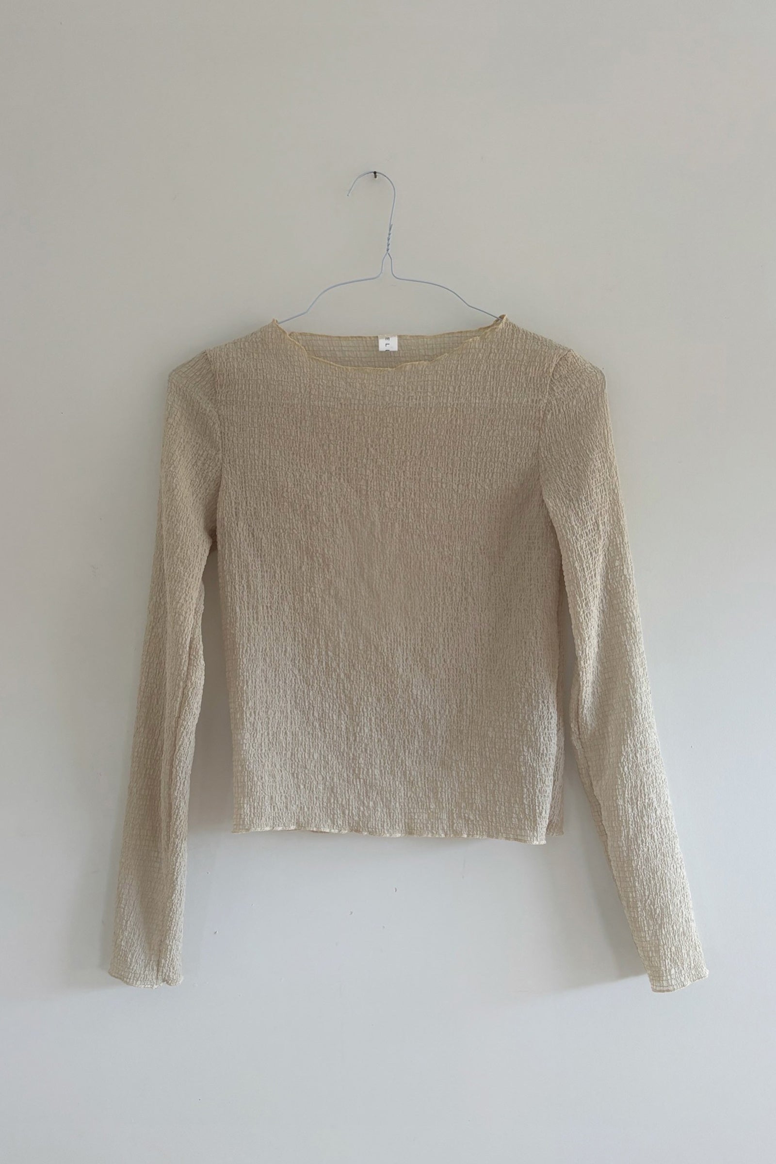 Essential Crew LS Top in Natural