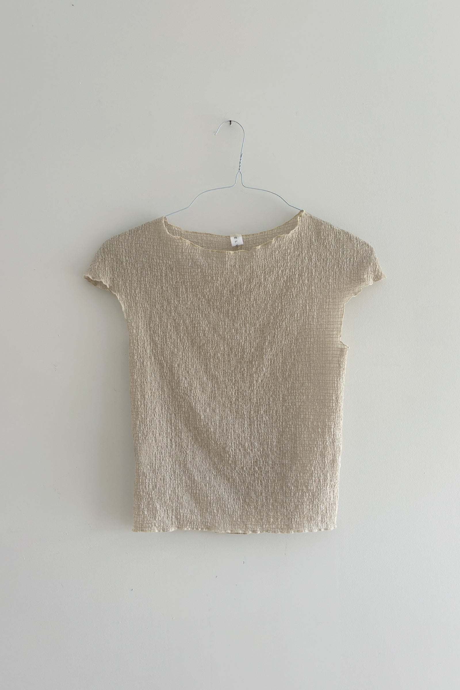 Essential Crew SS Top in Natural